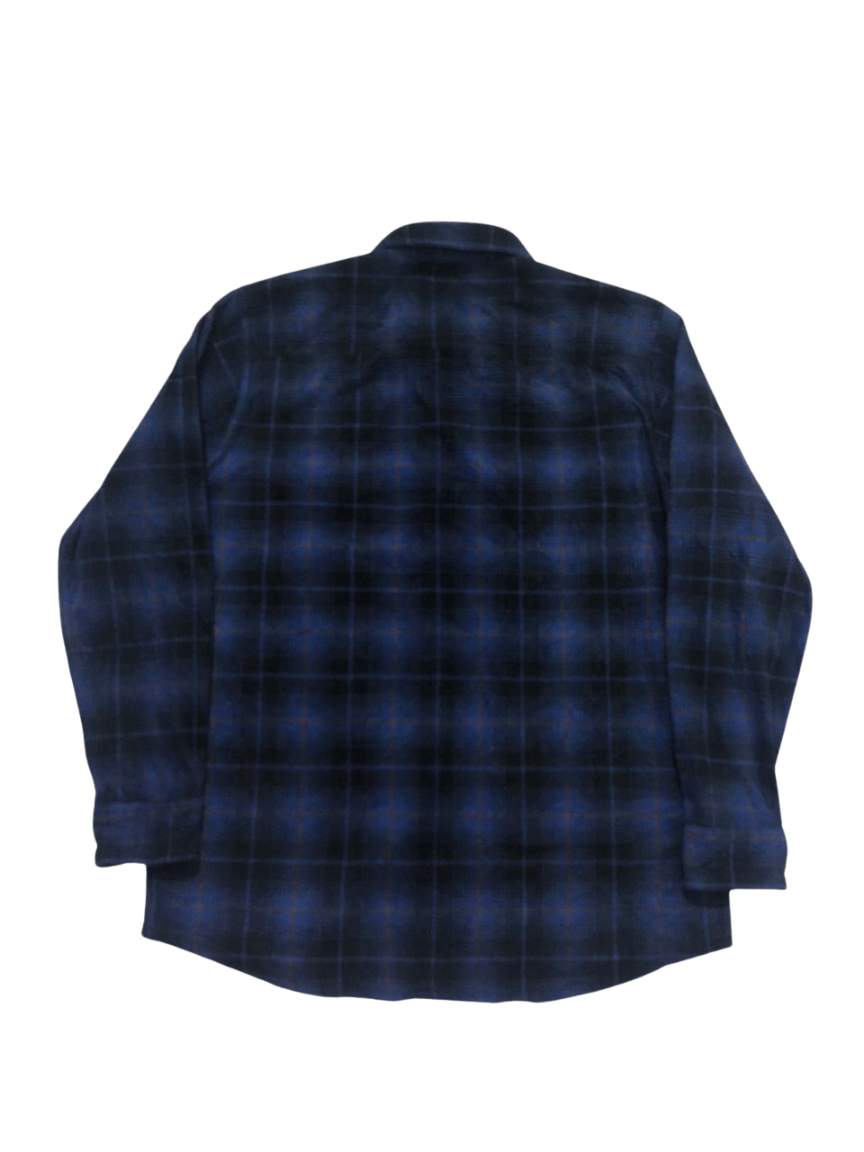 Japanese Brand × Uniqlo Uniqlo Blue Tartan Button-ups Fleece Shirt Size US XL / EU 56 / 4 - 2 Thumbnail