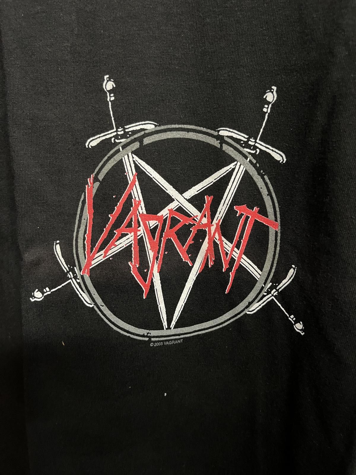 Other Vintage Vagrant Records T-shirt - Drum Kit - Medium Size US M / EU 48-50 / 2 - 3 Thumbnail