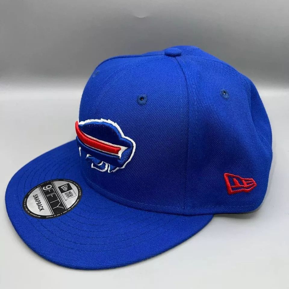 New Era Buffalo Bills Hat Men 9Fifty New Era NFL Snap Back Cap New Size ONE SIZE - 2 Thumbnail