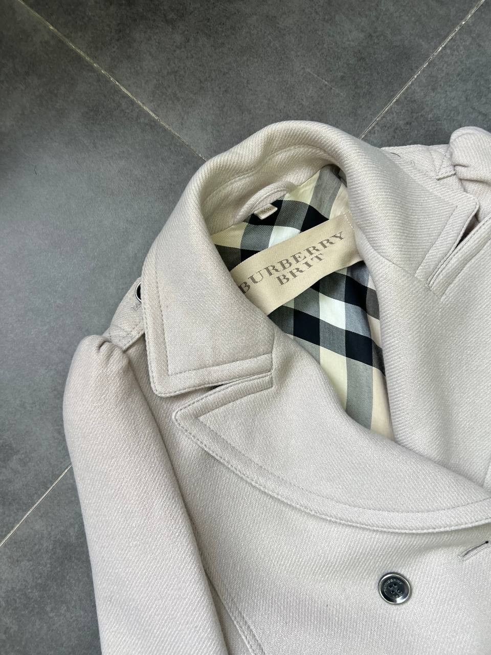 Burberry Burberry Brit womens cashmere wool blend coat Size S / US 4 / IT 40 - 4 Thumbnail