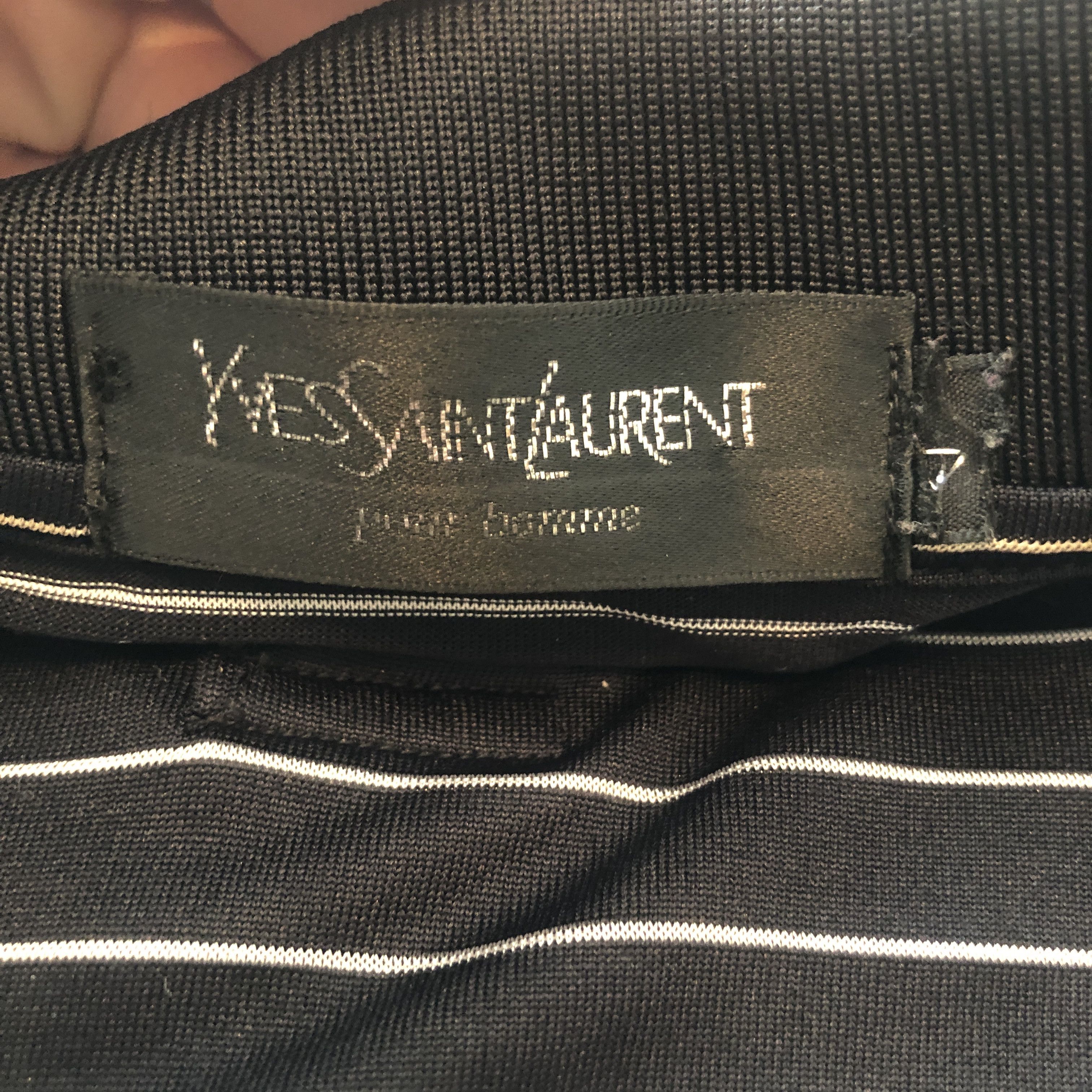 Yves Saint Laurent Yves Saint Lauren Pour Homme Silk Polo Size US L / EU 52-54 / 3 - 3 Thumbnail