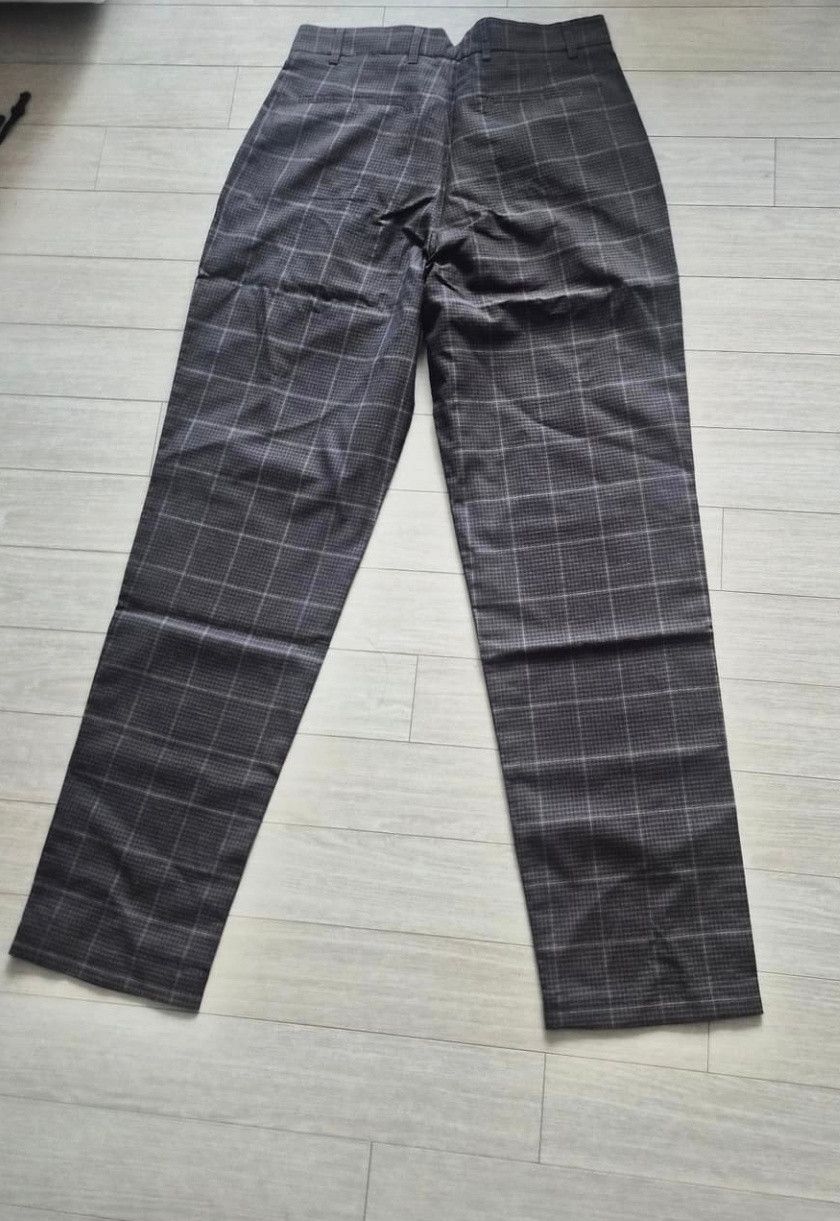 De Bonne Facture Wool Linen Check Trousers in Brown, Men's (Size 30) — image 2 of 5