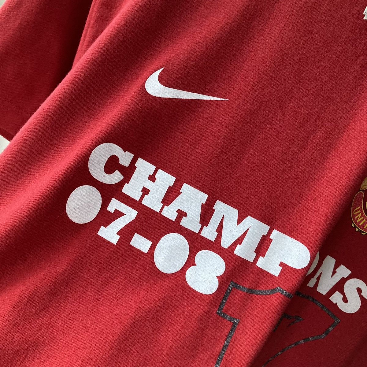 Nike 00s Nike Manchester United Blokcore Vintage T Shirt Casual Size US XL / EU 56 / 4 - 6 Thumbnail