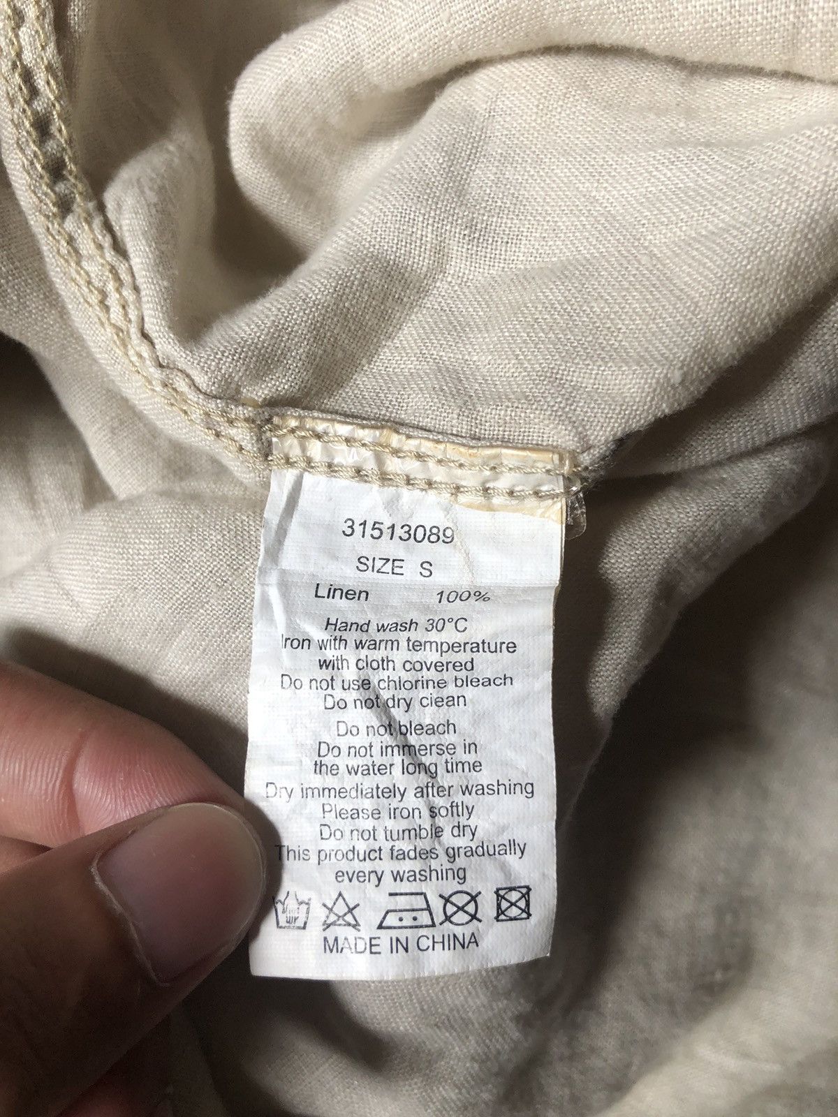Japanese Brand BNWT GOA ‘gypsy’ B/D linen shirt Size US S / EU 44-46 / 1 - 7 Thumbnail