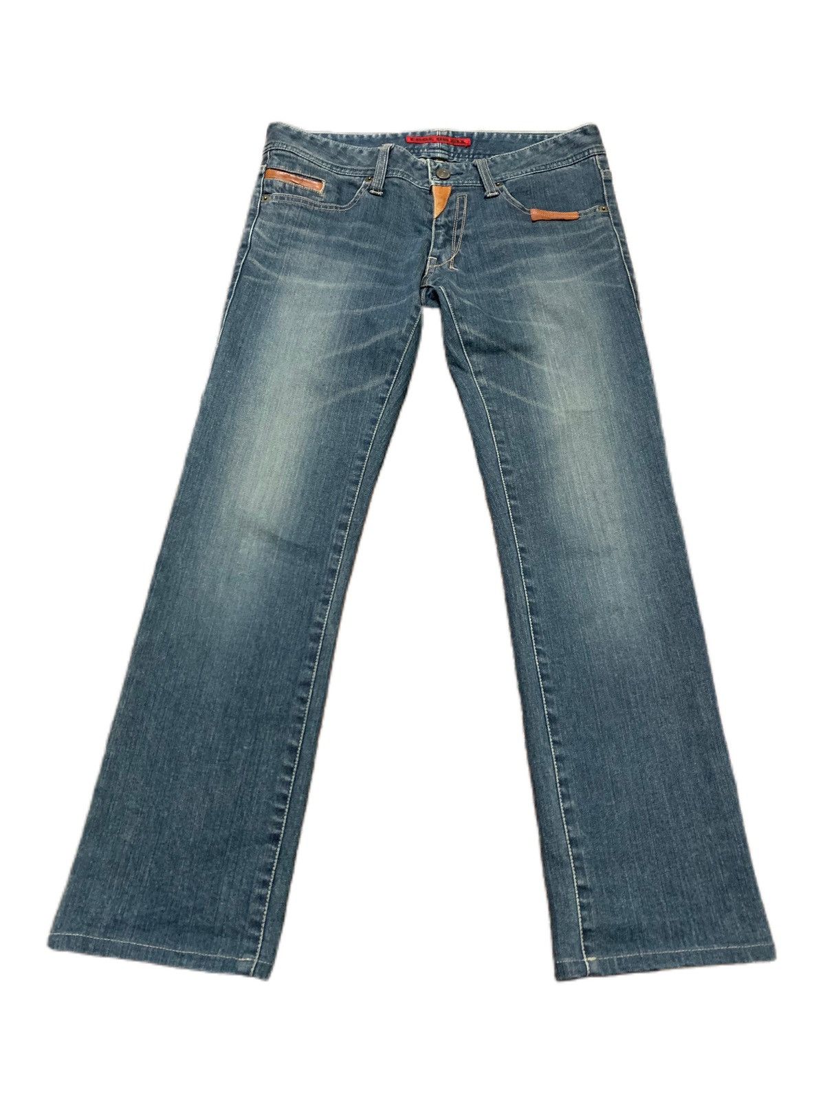 image of If Six Was Nine x Le Grande Bleu L G B Cropped Jeans By Edge On All Japan Finest in Denim (Size 31)