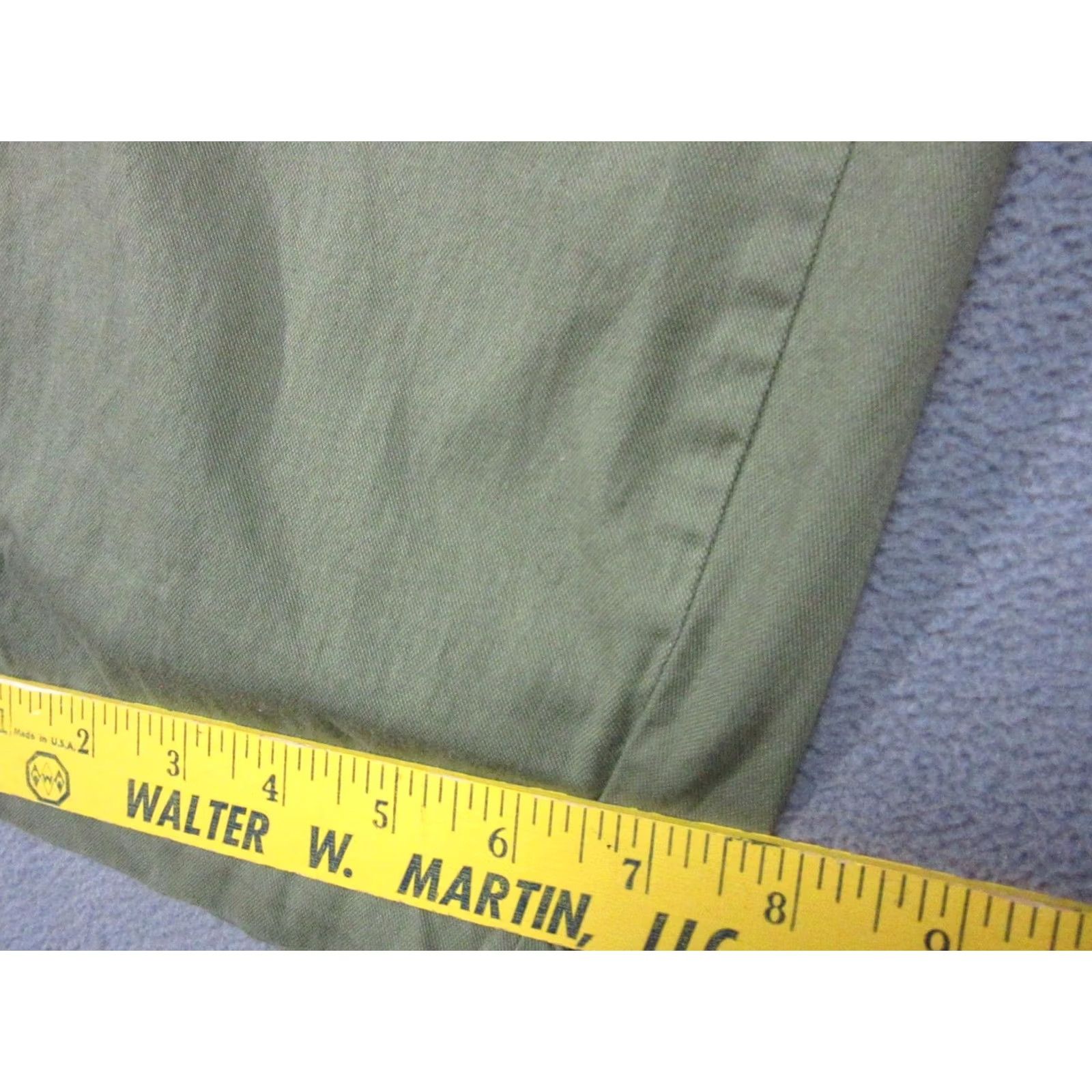Vintage Pact Pants Mens XL Green Elastic Waist Drawstring Canvas Chino Lightweight Size US 36 / EU 52 - 3 Thumbnail