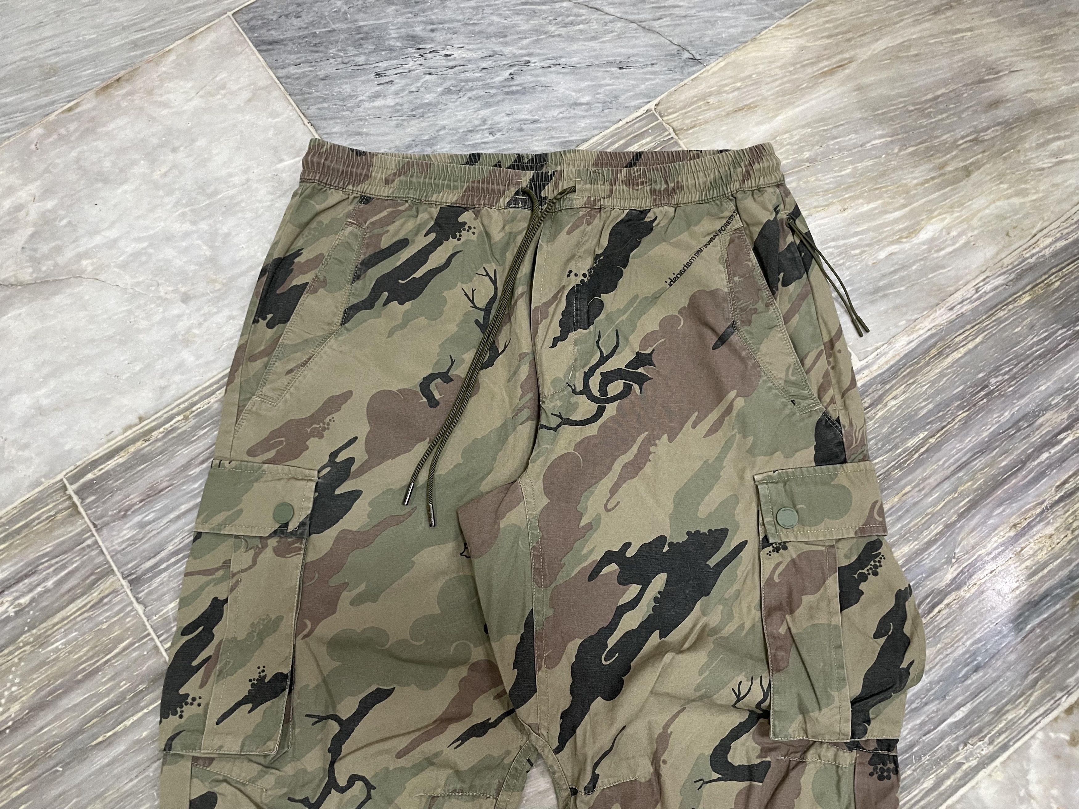 Maharishi Maharishi Bonsai Forest-print camo cargo pants Size US 34 / EU 50 - 2 Thumbnail