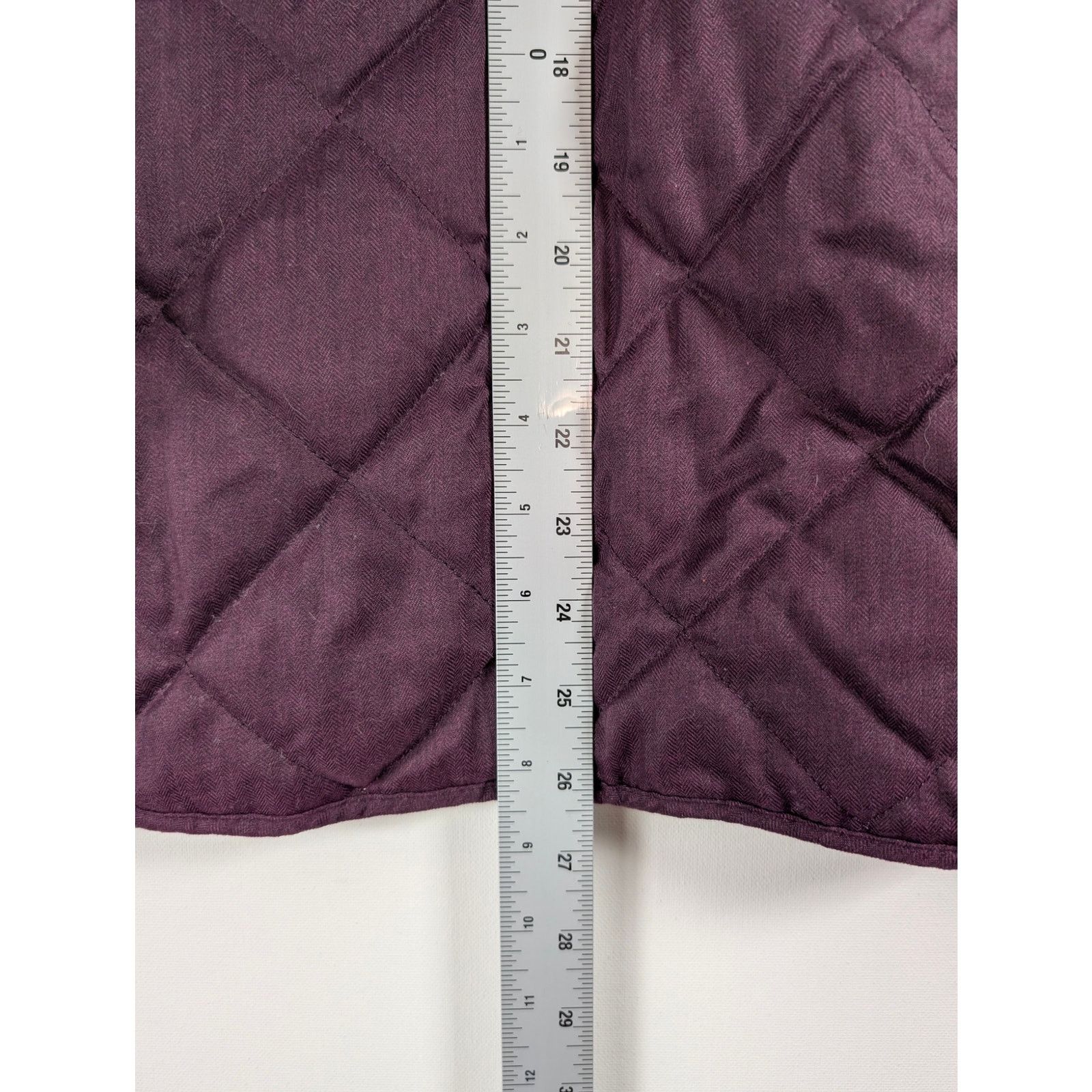 Barbour Barbour Skye Quilted Jacket Purple Women’s Size 12 USED Size XL / US 12-14 / IT 48-50 - 5 Thumbnail