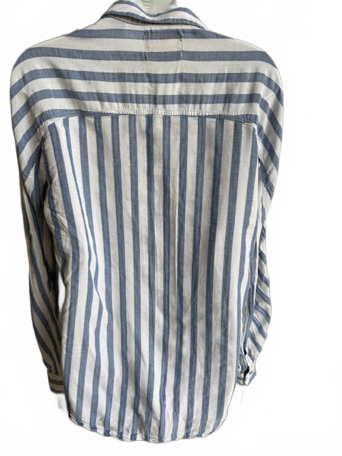 Scotch & Soda Scotch & Soda Vacanza Stripe Shirt L Size US L / EU 52-54 / 3 - 2 Thumbnail