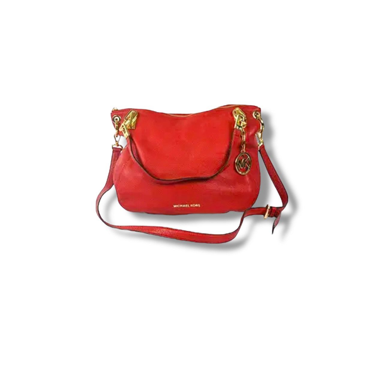Michael Kors Michael Kors Red Leather Crossbody Bag Size ONE SIZE - 2 Thumbnail