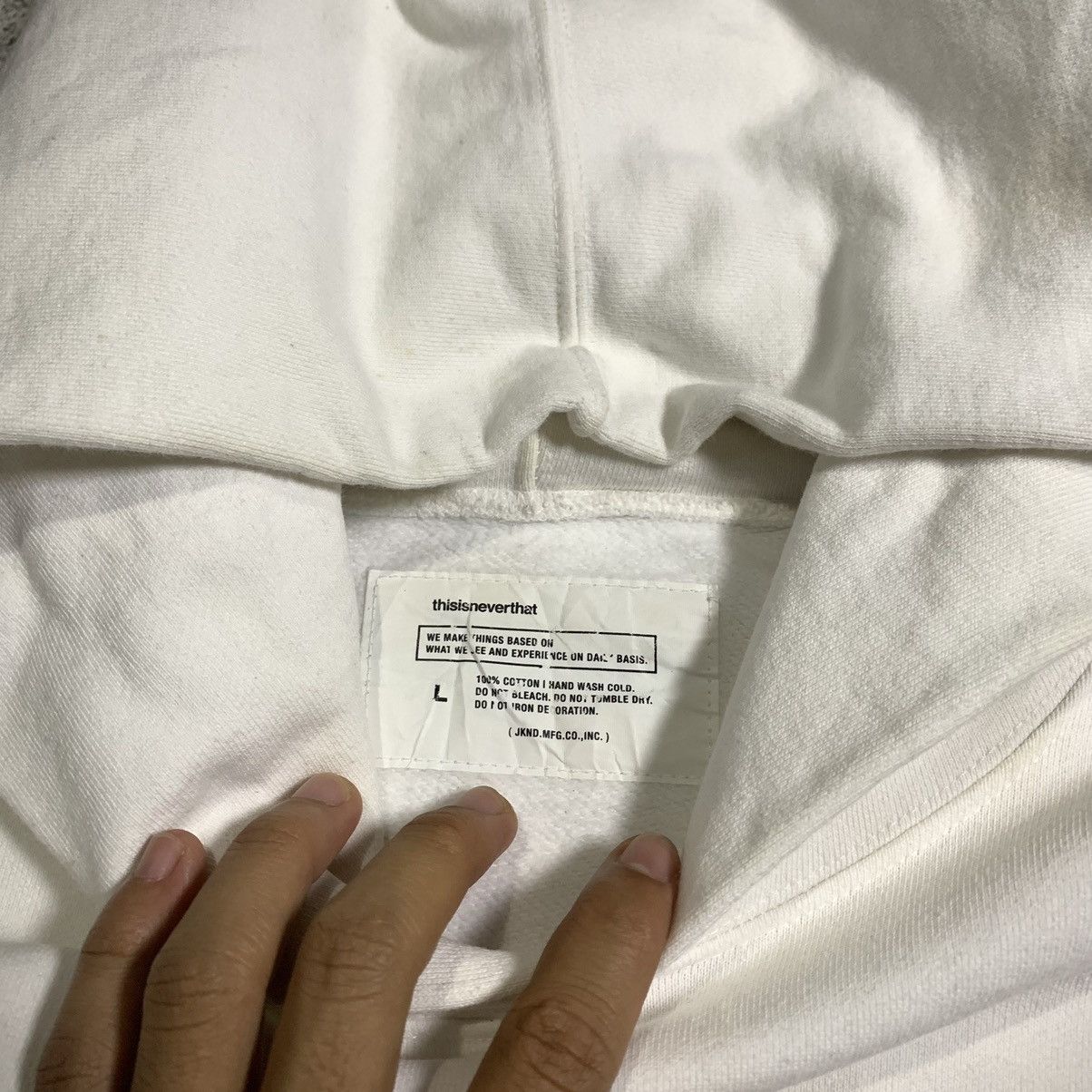 thisisneverthat Thisisneverthat hoodie Size US L / EU 52-54 / 3 - 5 Thumbnail