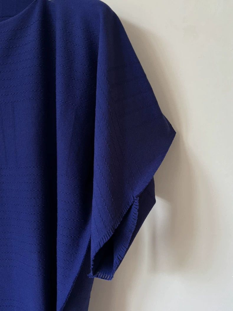 Issey Miyake Issey Miyake size:2 Royal blue knitted top Size M / US 6-8 / IT 42-44 - 5 Thumbnail