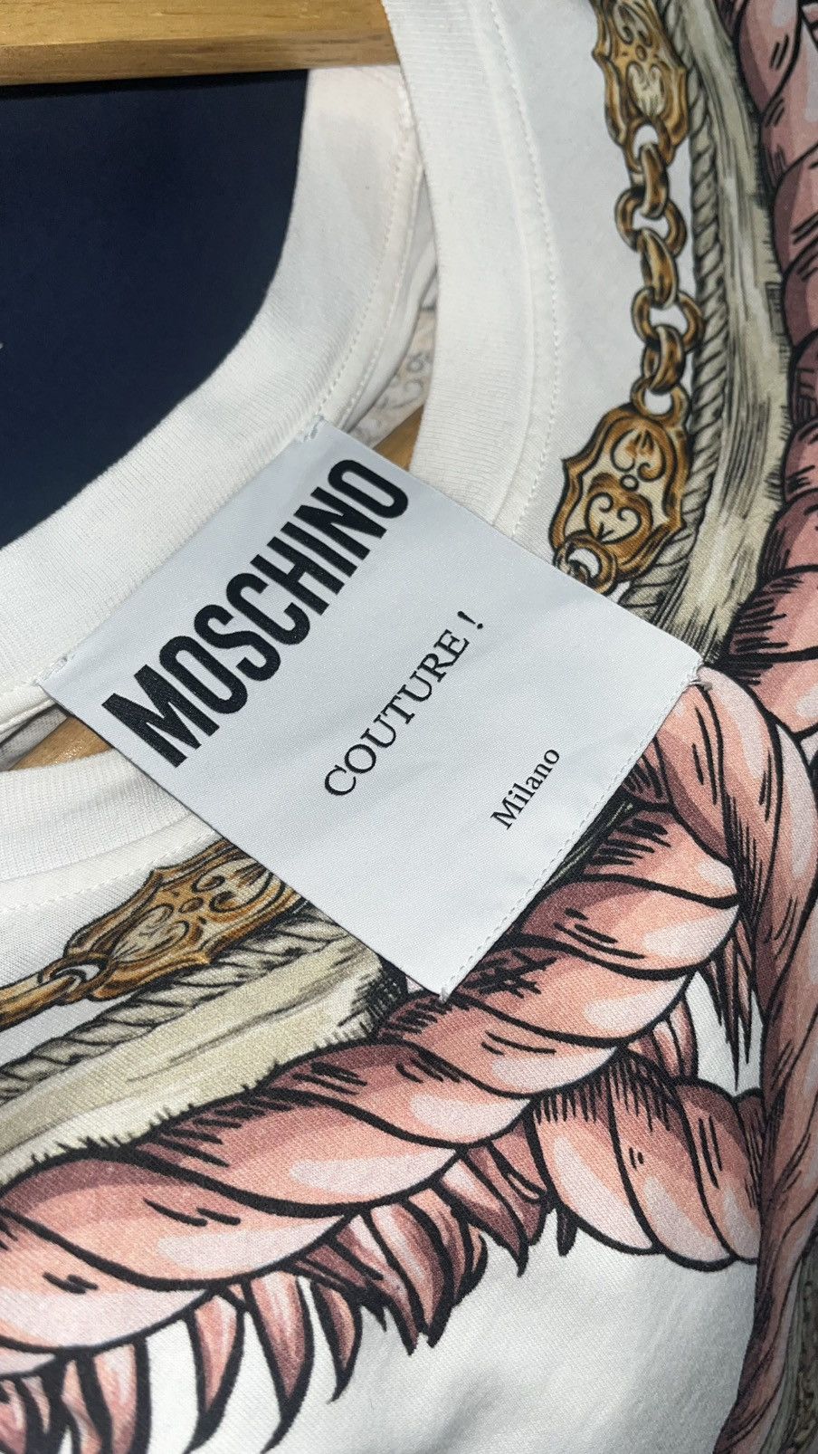 Moschino Moschino tee Size US L / EU 52-54 / 3 - 4 Thumbnail