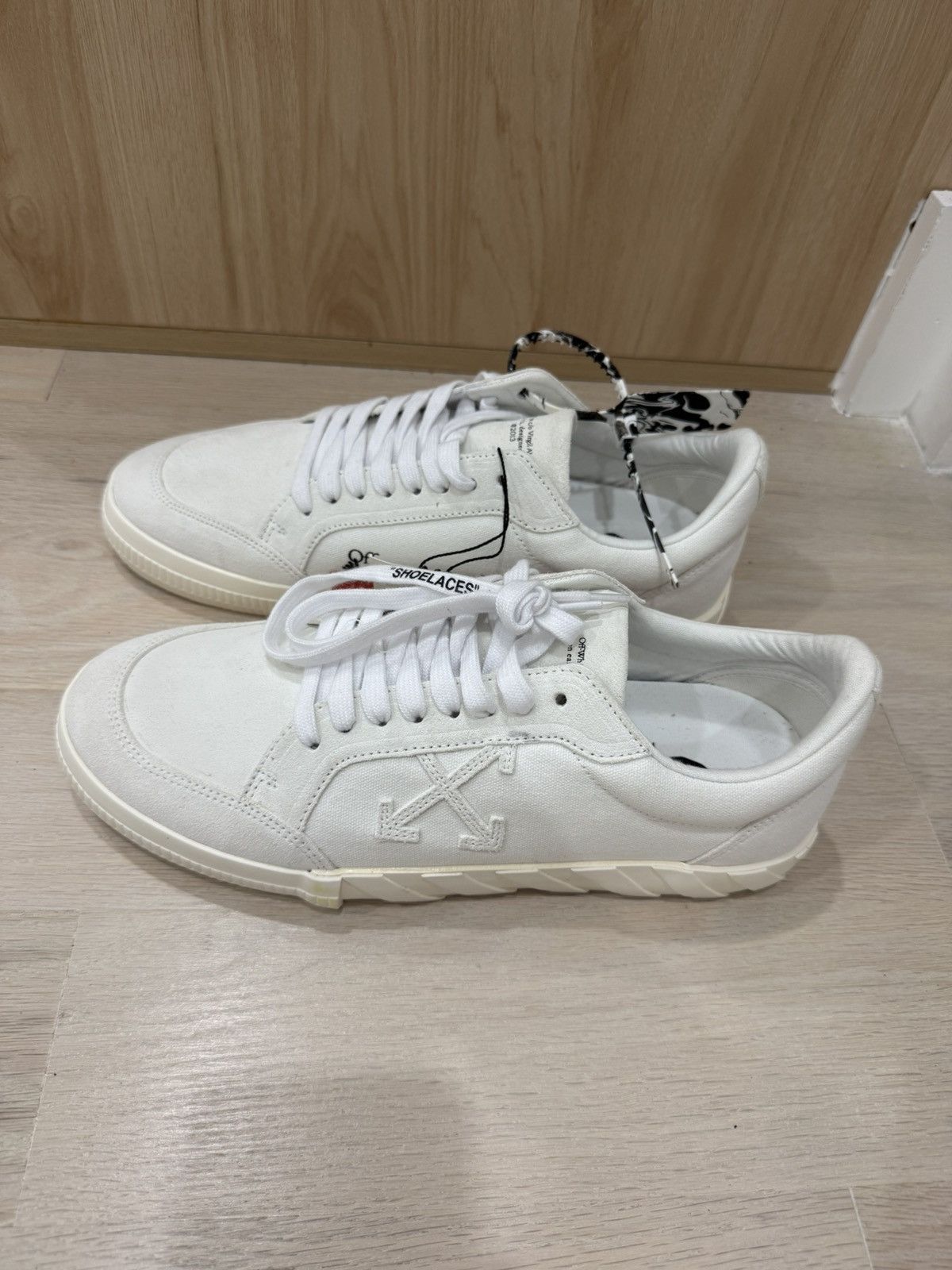 Off-White Off White ‘Vulcanized Sole’ Size US 12 / EU 45 - 3 Thumbnail