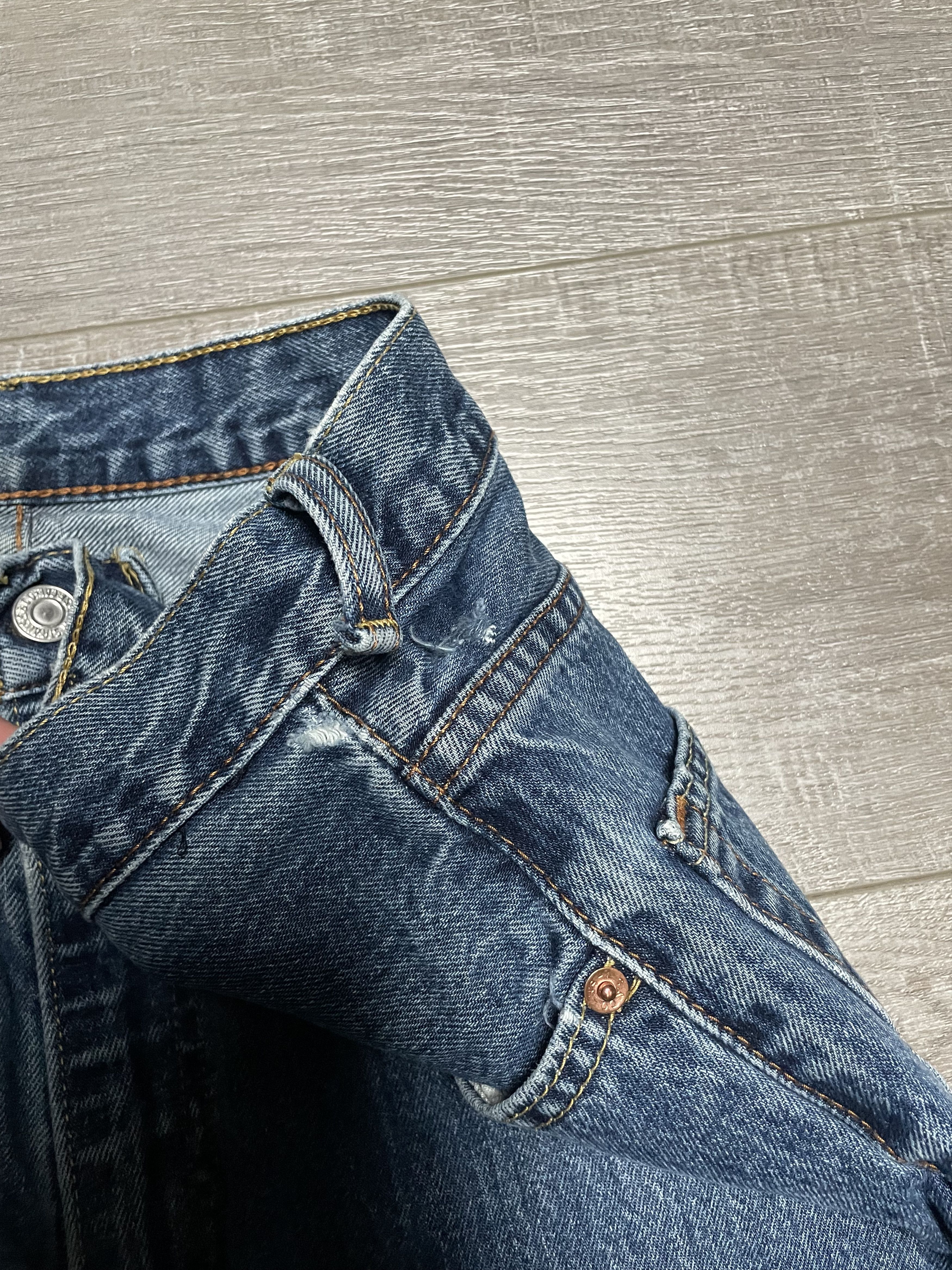 Levi's Levi’s 550 Relaxed Fit Tapered Jeans Blue Wash Denim 36x30 Size US 36 / EU 52 - 7 Thumbnail