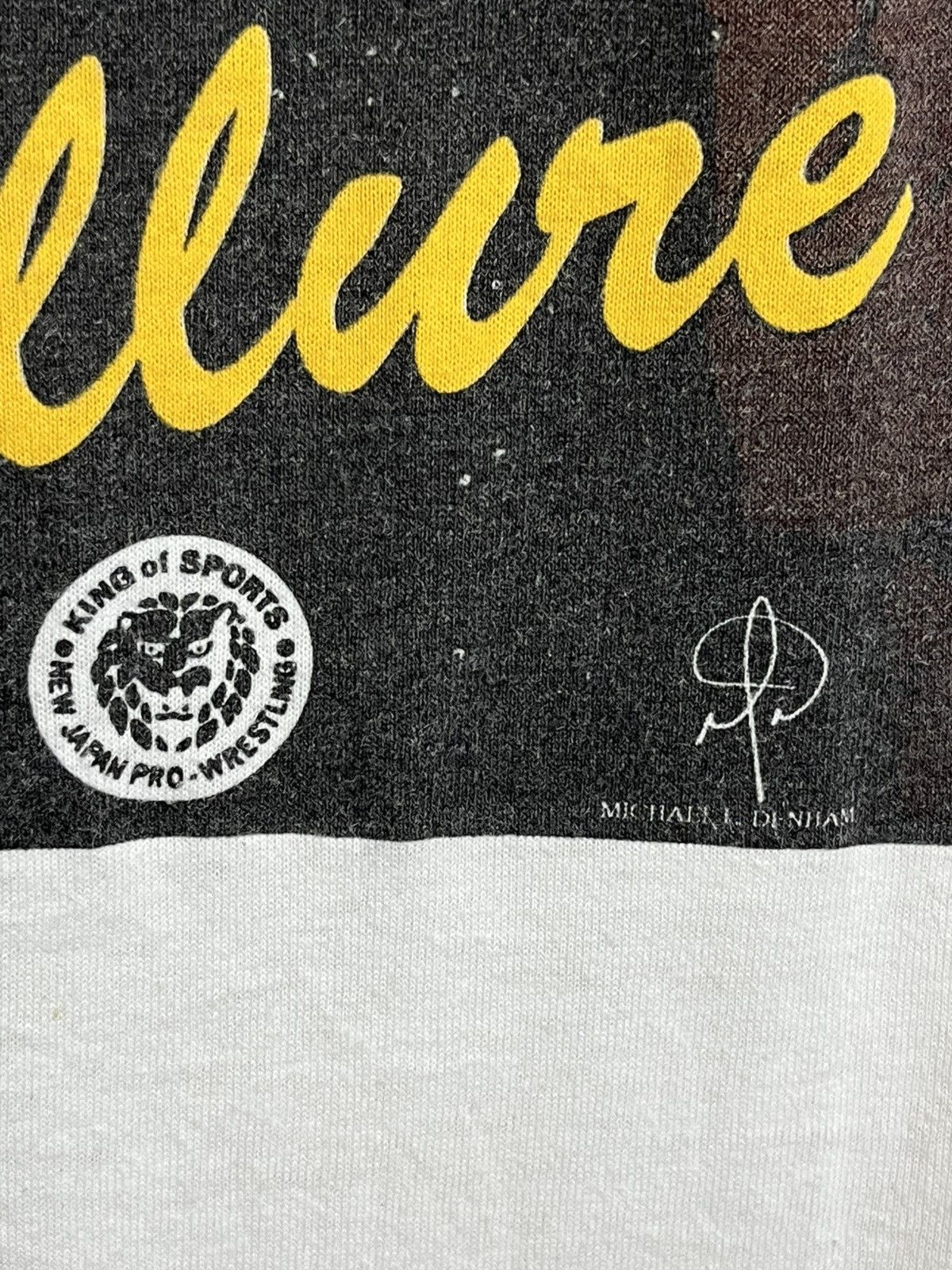 Vintage Vintage japanese wrestling KEIJI MUTOH MYSTIC ALLURE t shirt Size US L / EU 52-54 / 3 - 4 Thumbnail