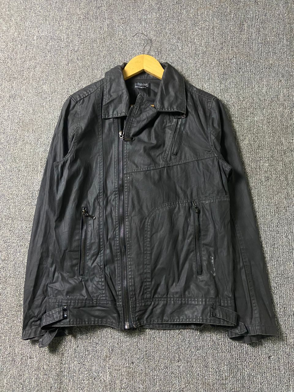 Japanese Brand Splendid Satisfaction Brand Motor Bike Style Jacket (183) Size US M / EU 48-50 / 2 - 1 Thumbnail