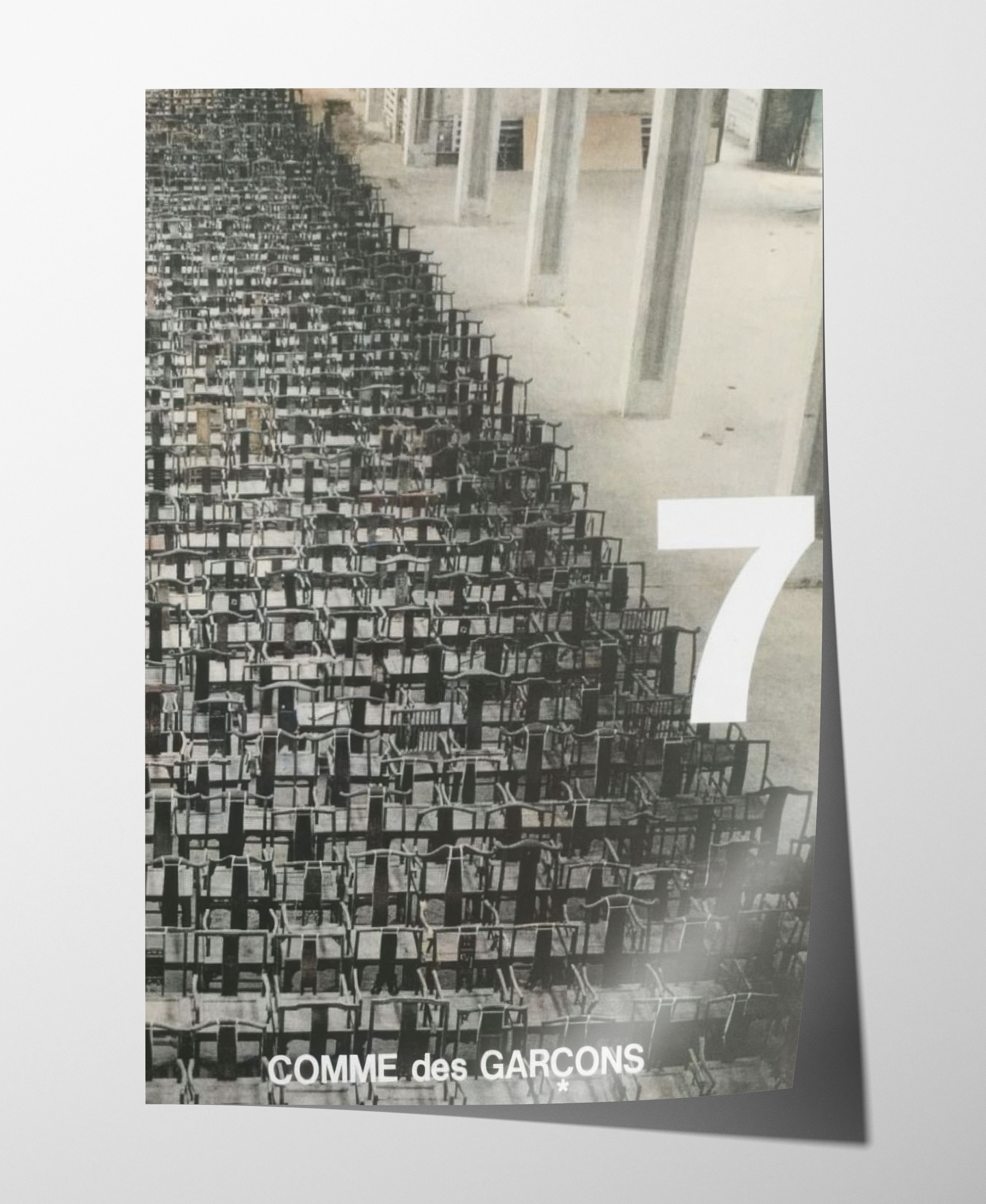 Comme des Garcons Comme Des Garcons Poster Print Gift Vintage Archive Size ONE SIZE - 5 Thumbnail