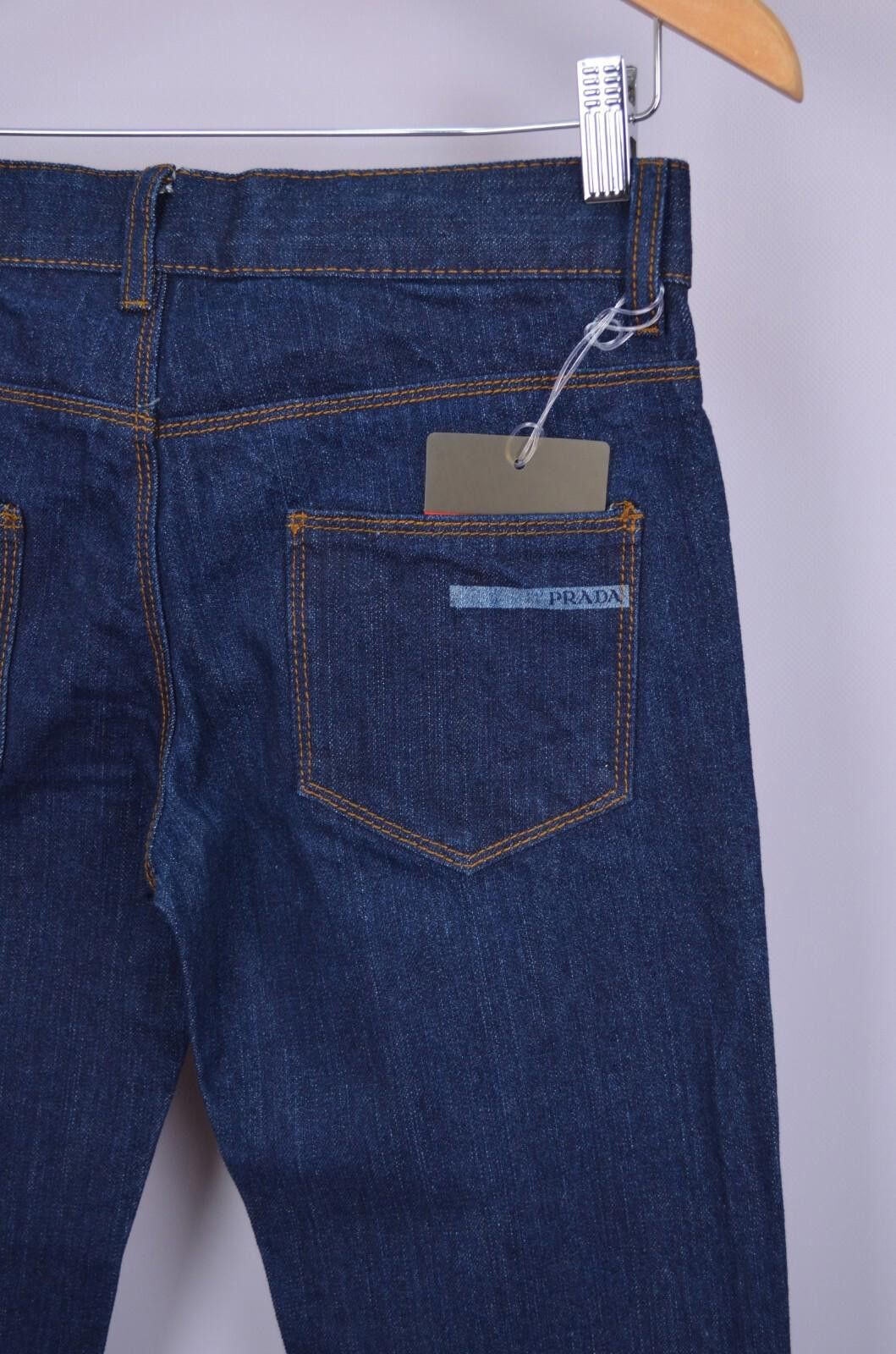 Prada Prada Denim Womens Jeans Red Tab Nylon Size IT 40, 42 Size 28" / US 6 / IT 42 - 12 Thumbnail