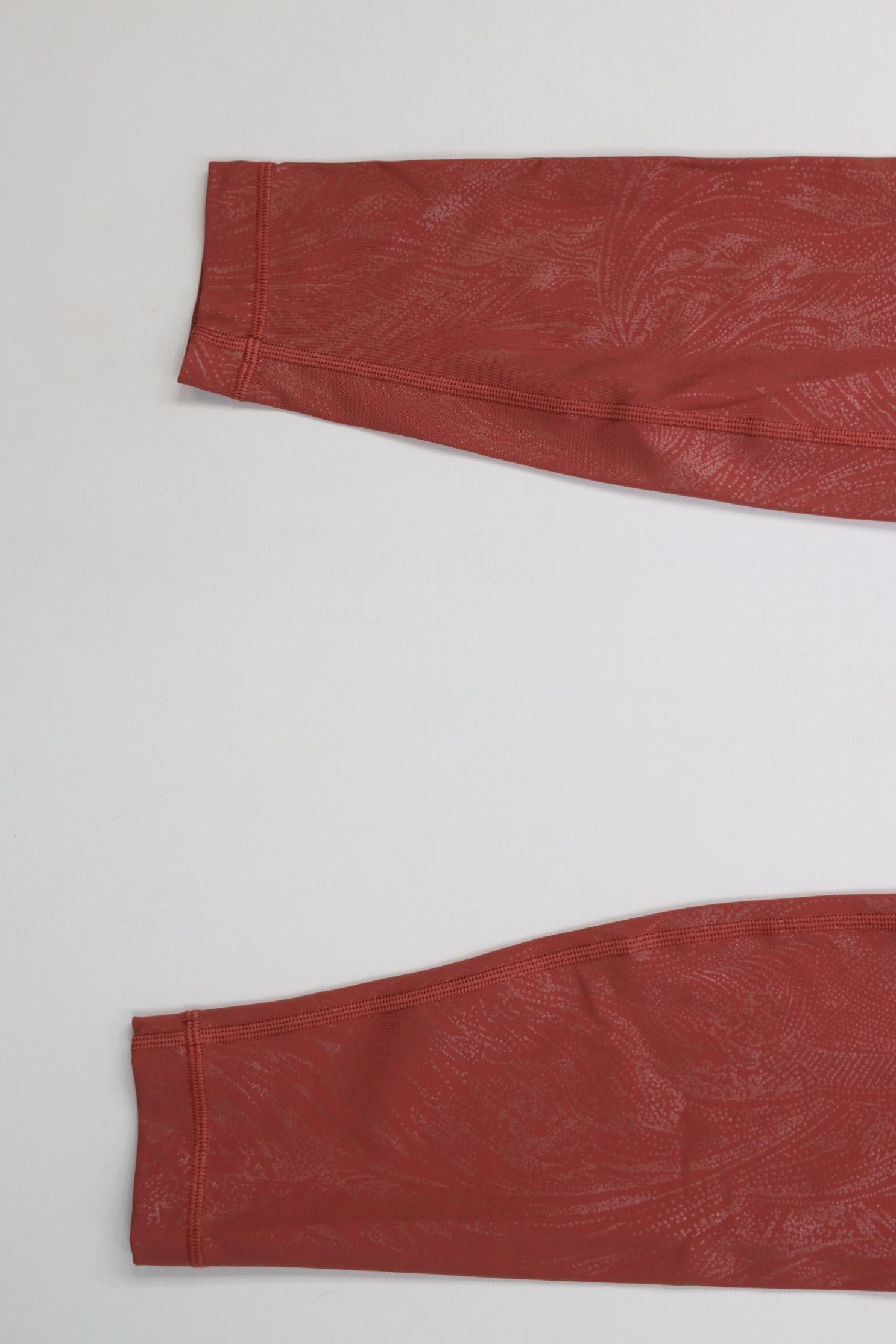 Lululemon Lululemon Wunder Under High Rise Cropped Pants Leggings Pink Size 27" / US 4 / IT 40 - 4 Thumbnail