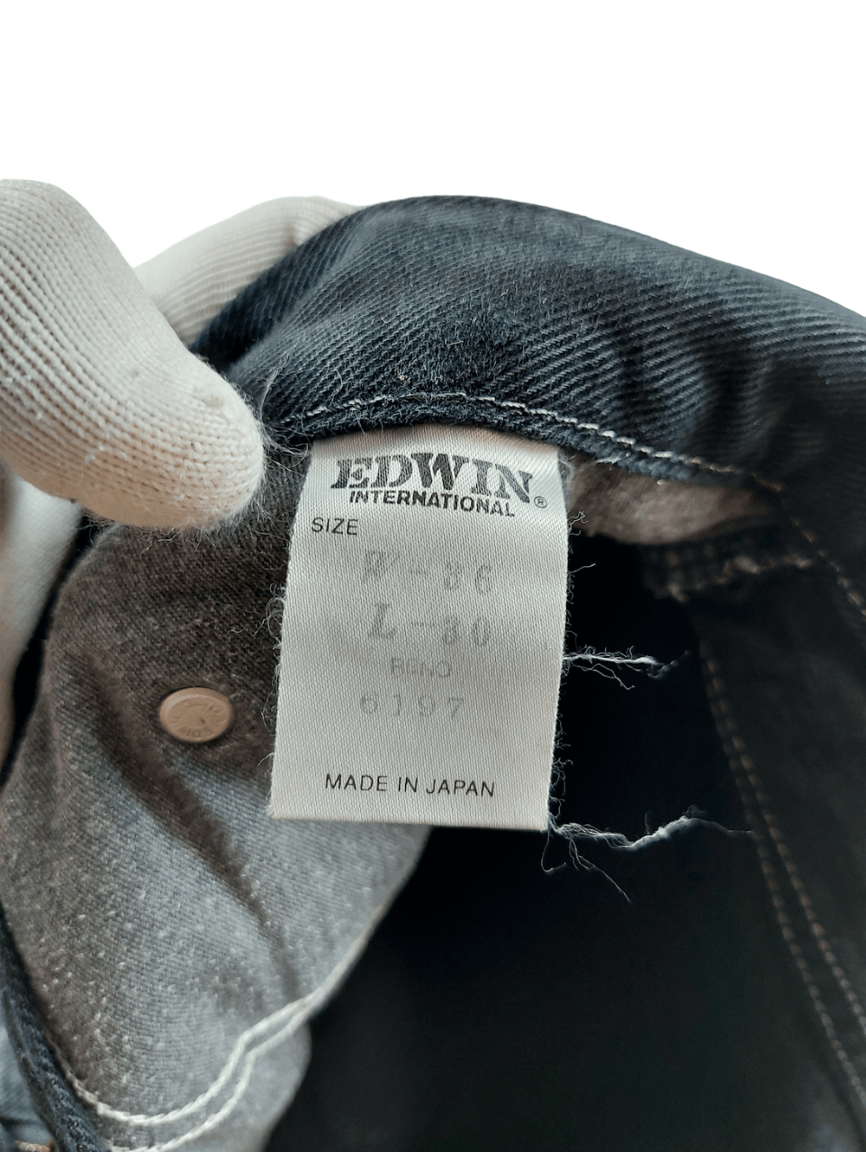 Edwin Vintage Edwin Raw Denim Jeans Pants Japan Size US 36 / EU 52 - 4 Thumbnail