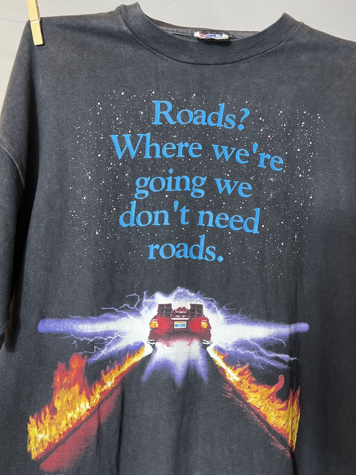 Other VINTAGE RARE 90S BACK TO THE FUTURE T SHIRT🎖️ Size US XL / EU 56 / 4 - 3 Thumbnail