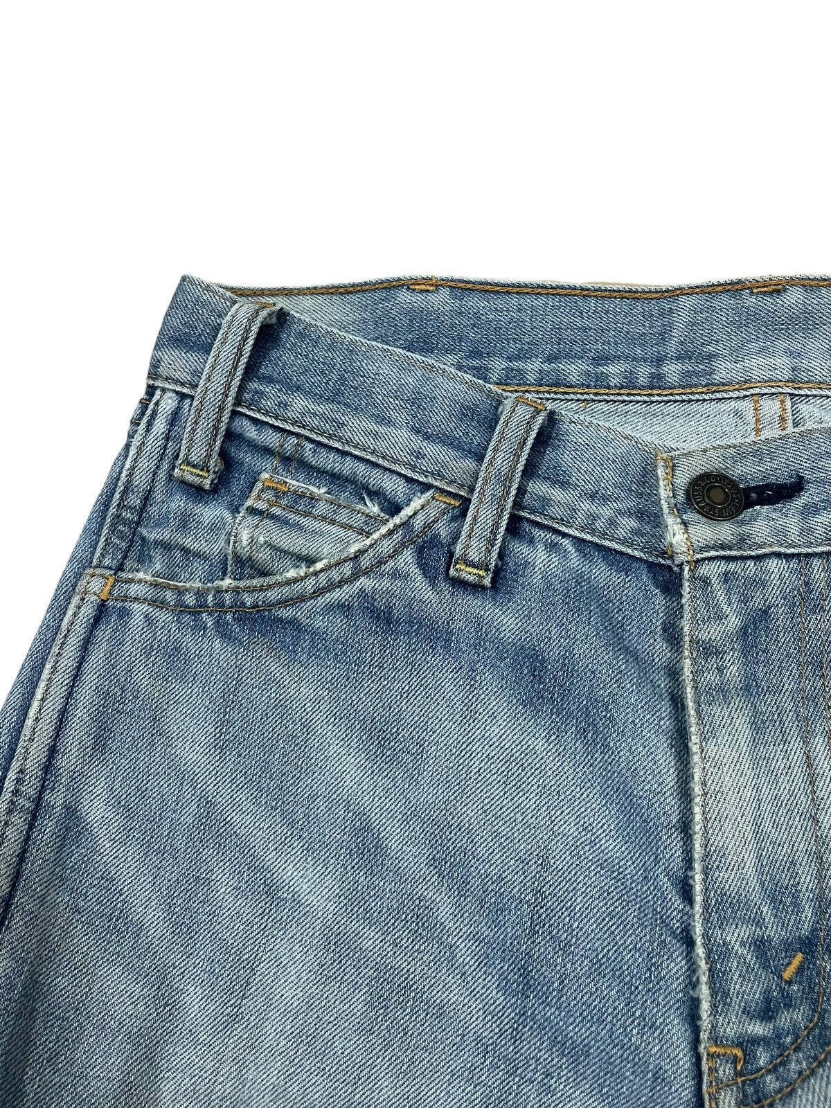 Levi's Vintage Clothing 1990s Levi’s 501 Orange Tab Big E Lot 68606 Distressed Jeans Size US 29 - 12 Thumbnail