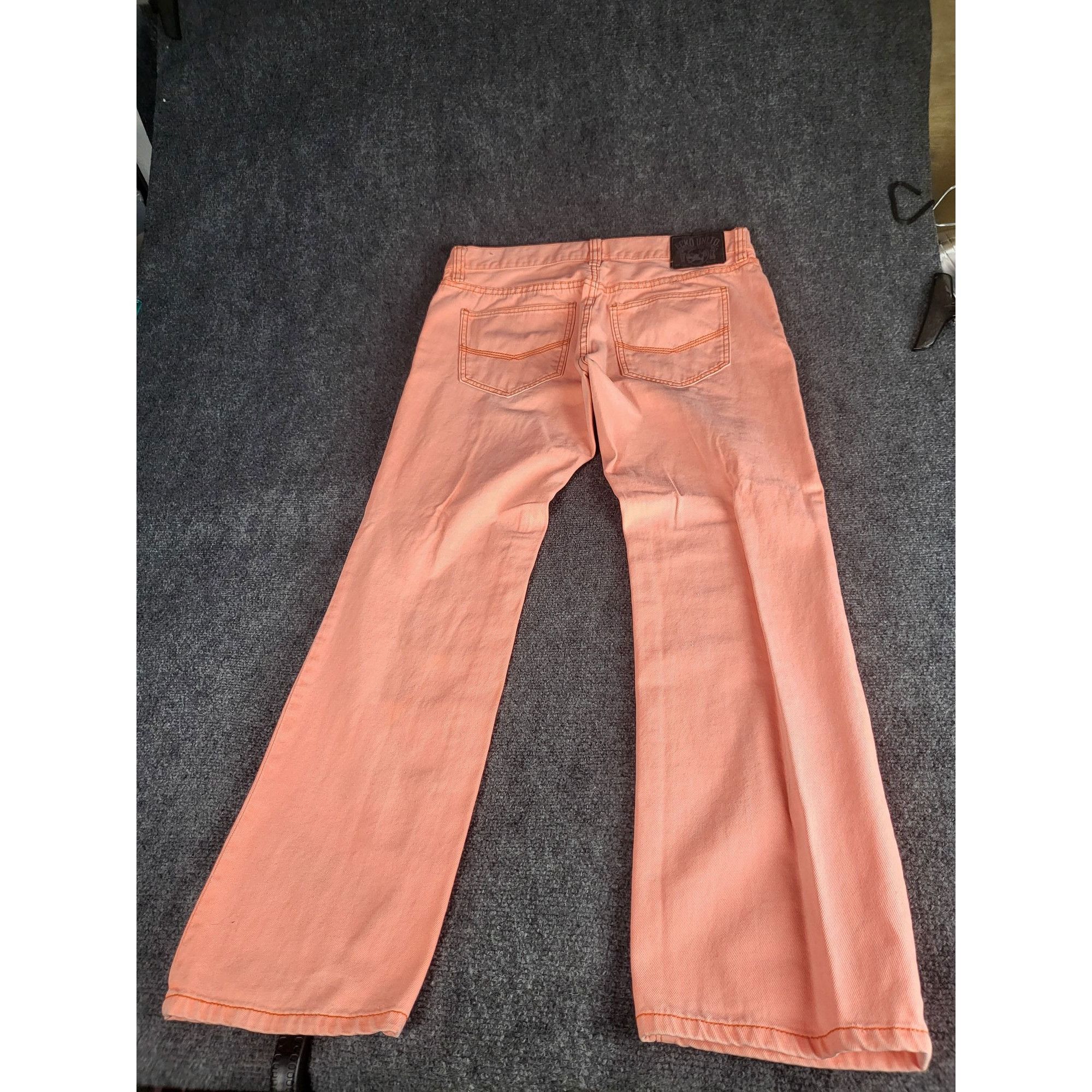 Ecko Unltd. Ecko Unltd Salmon Jeans Men Sz 34 711 Slim Straight Denim Ca Size US 34 / EU 50 - 10 Thumbnail