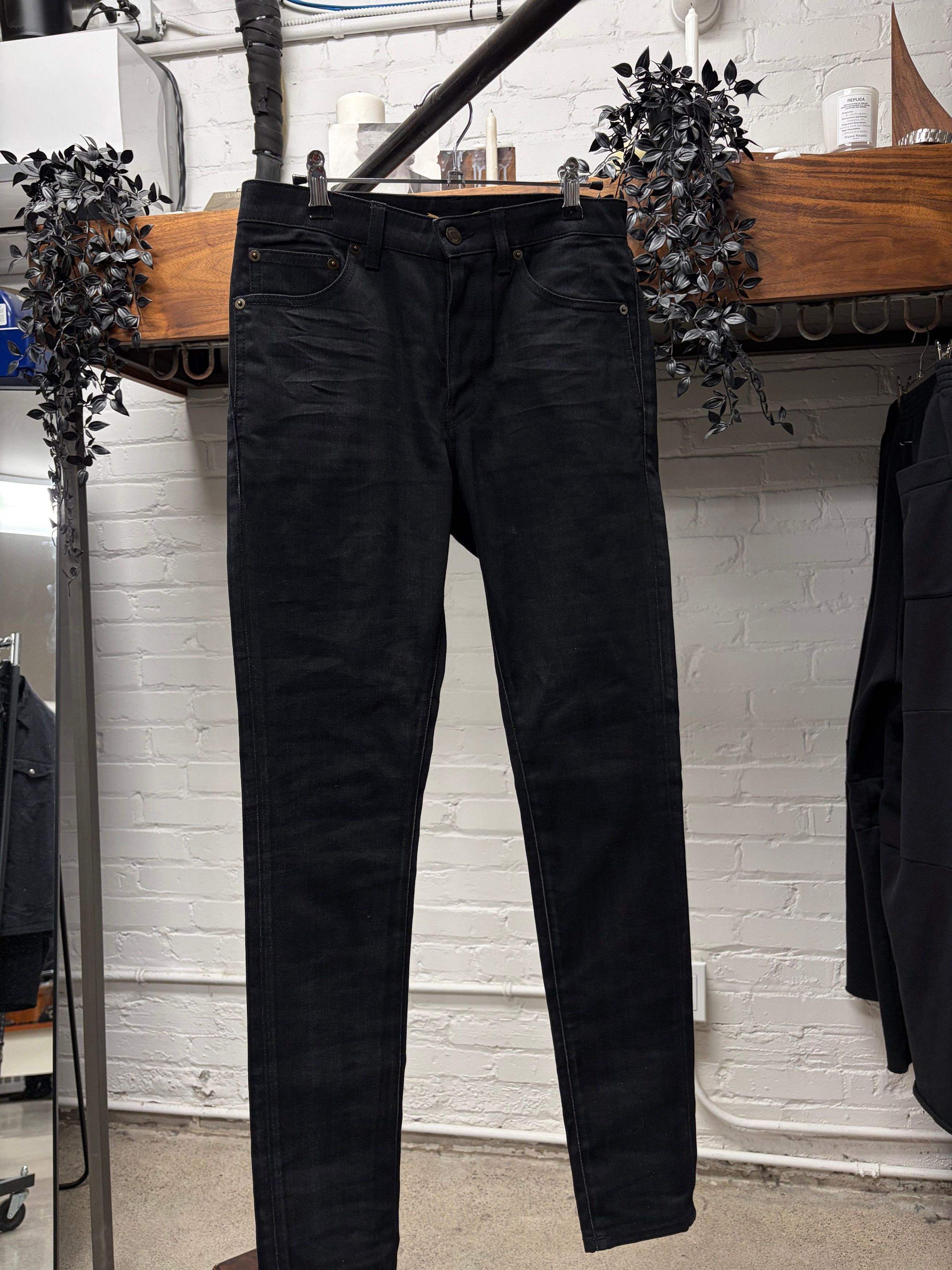 Saint Laurent Paris 2020 Saint Laurent ‘D05’ Black Skinny Denim Size US 28 / EU 44 - 1 Thumbnail