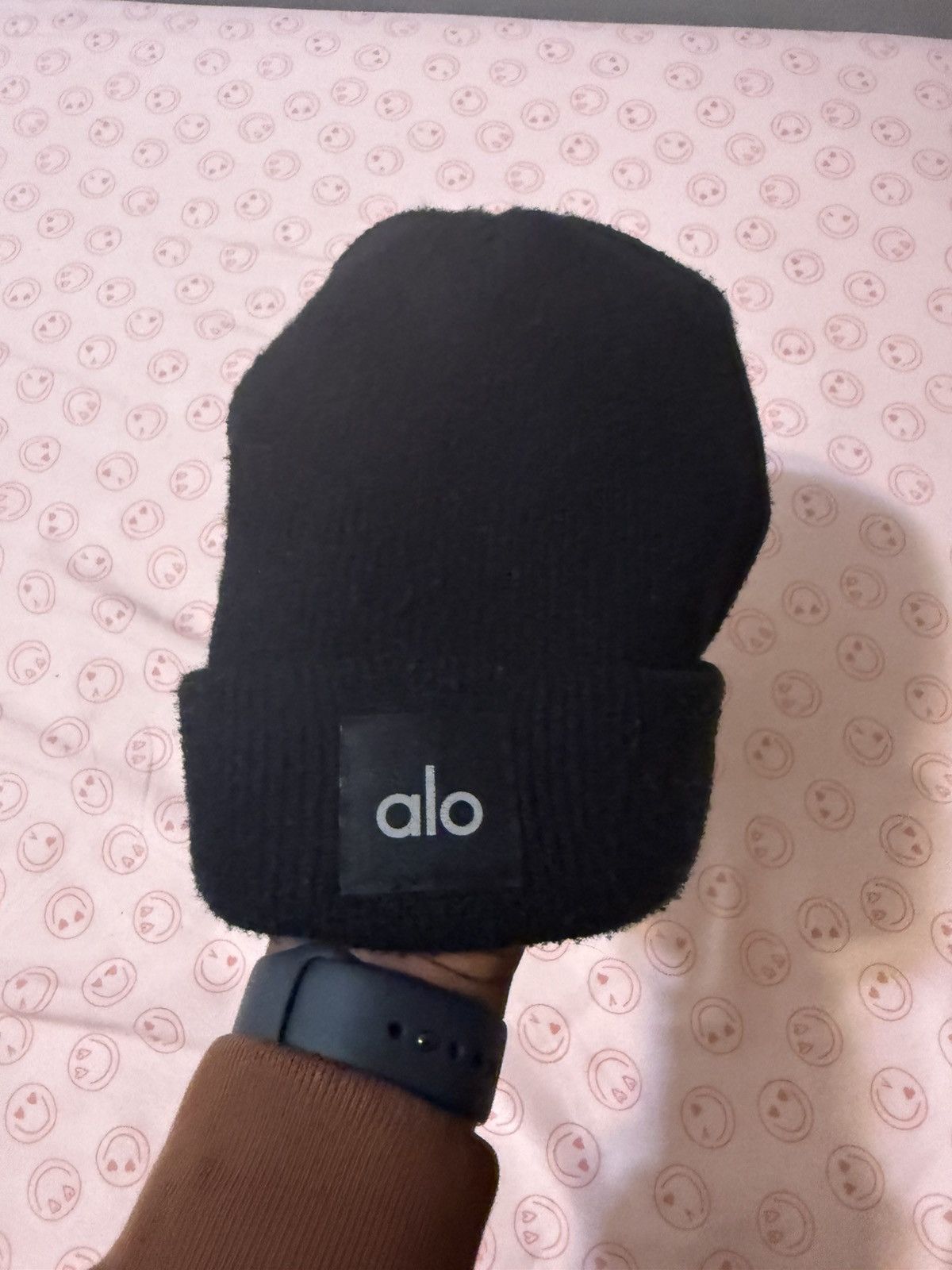 Alo Black alo beanie Size 30 - 1 Thumbnail