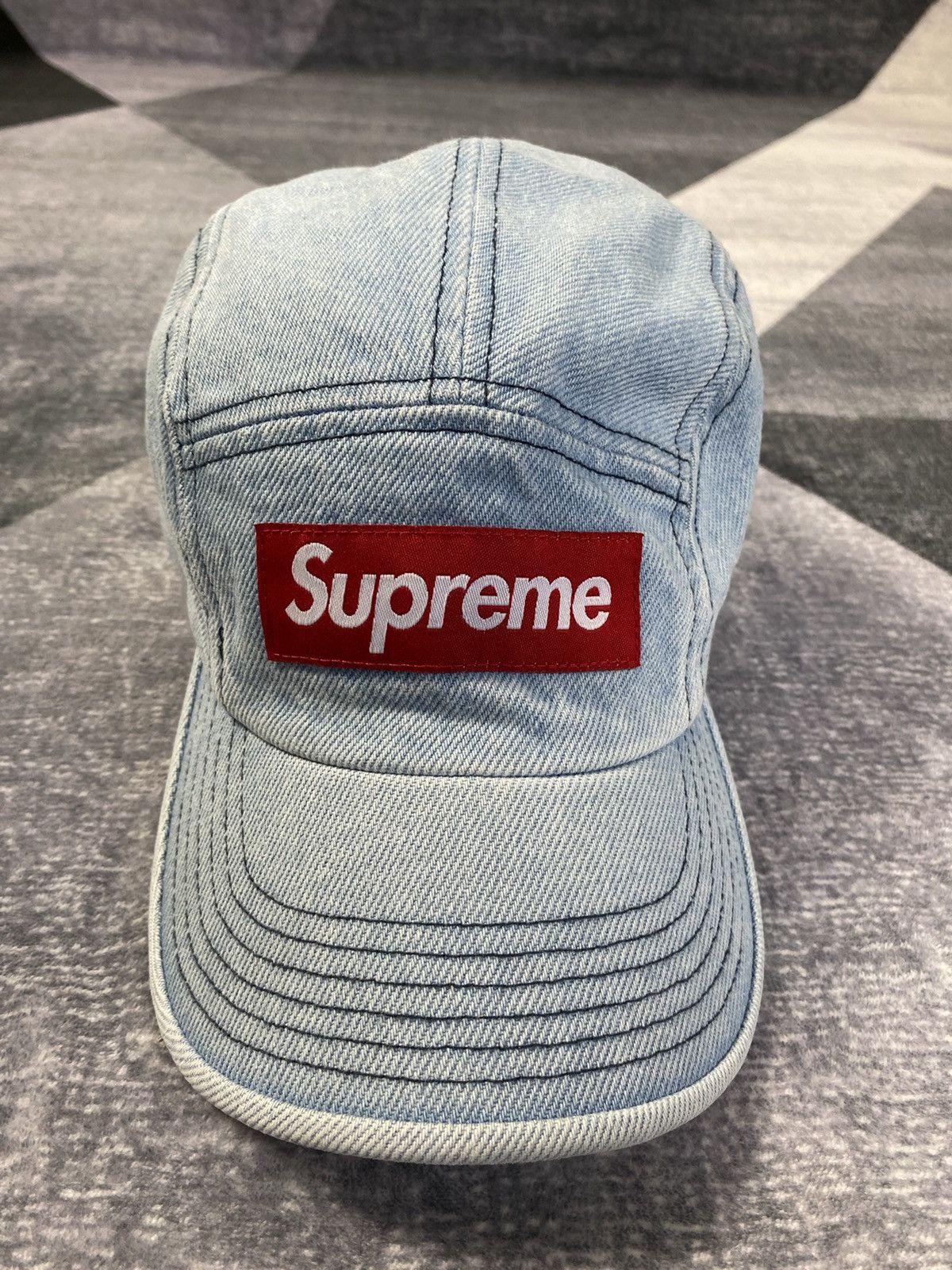 Supreme Denim Camp Cap