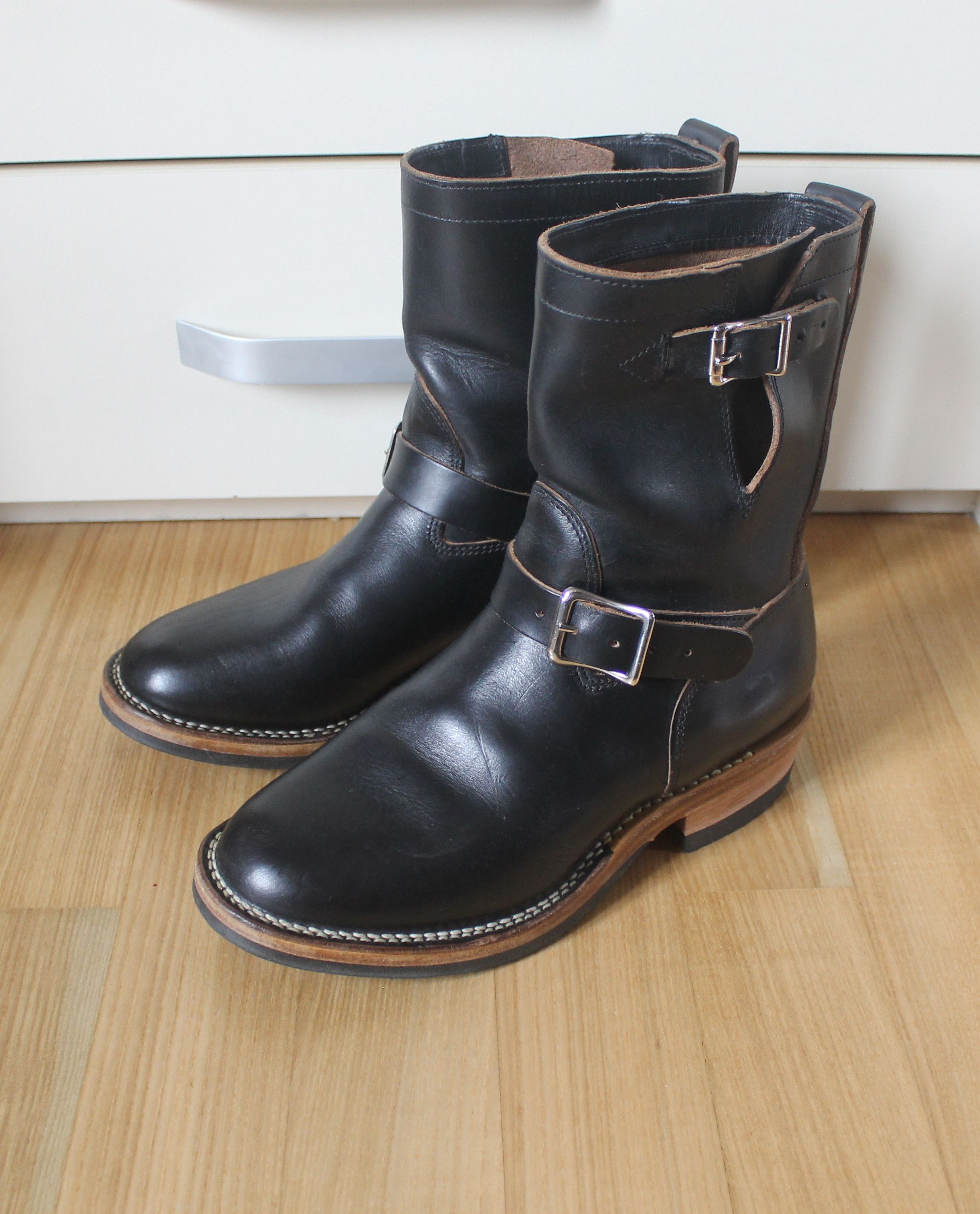 image of Viberg Engineer Boot Black Sz. 7, Men's