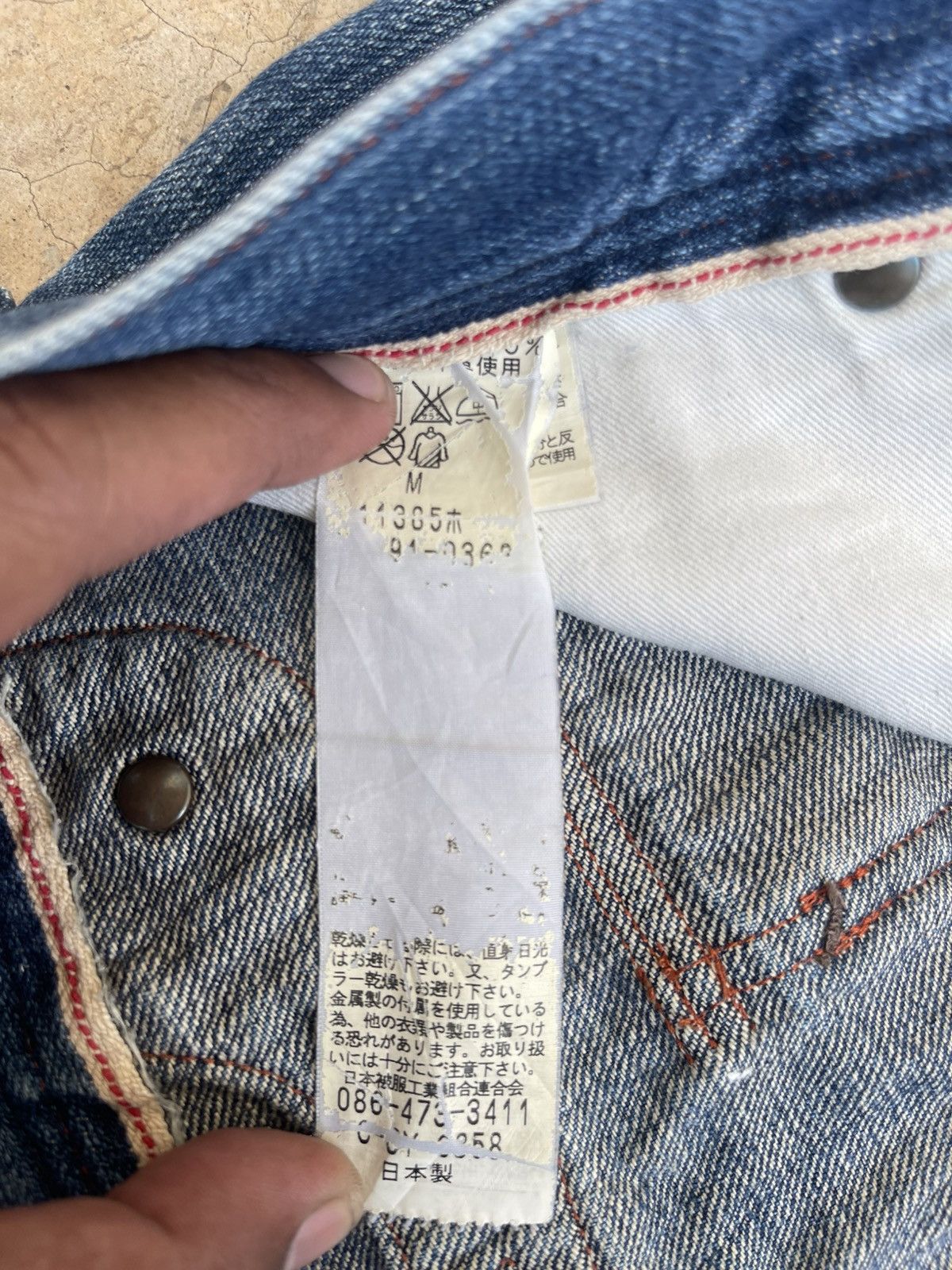 Johnbull Johnbull Kojima Japan buckled denim s9 Size US 30 / EU 46 - 9 Thumbnail