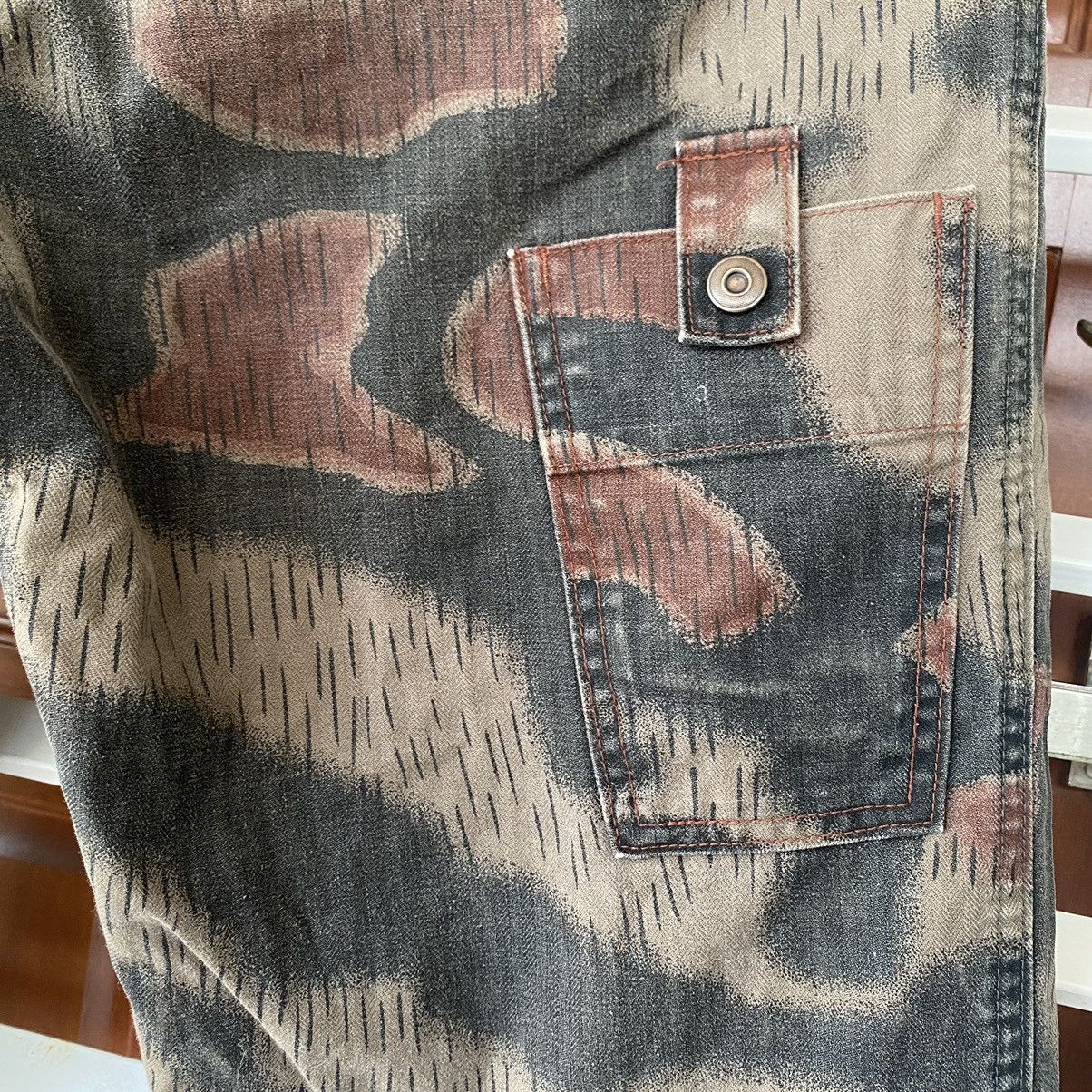 Japanese Brand John Bull camo multipocket denim Size US 34 / EU 50 - 12 Thumbnail