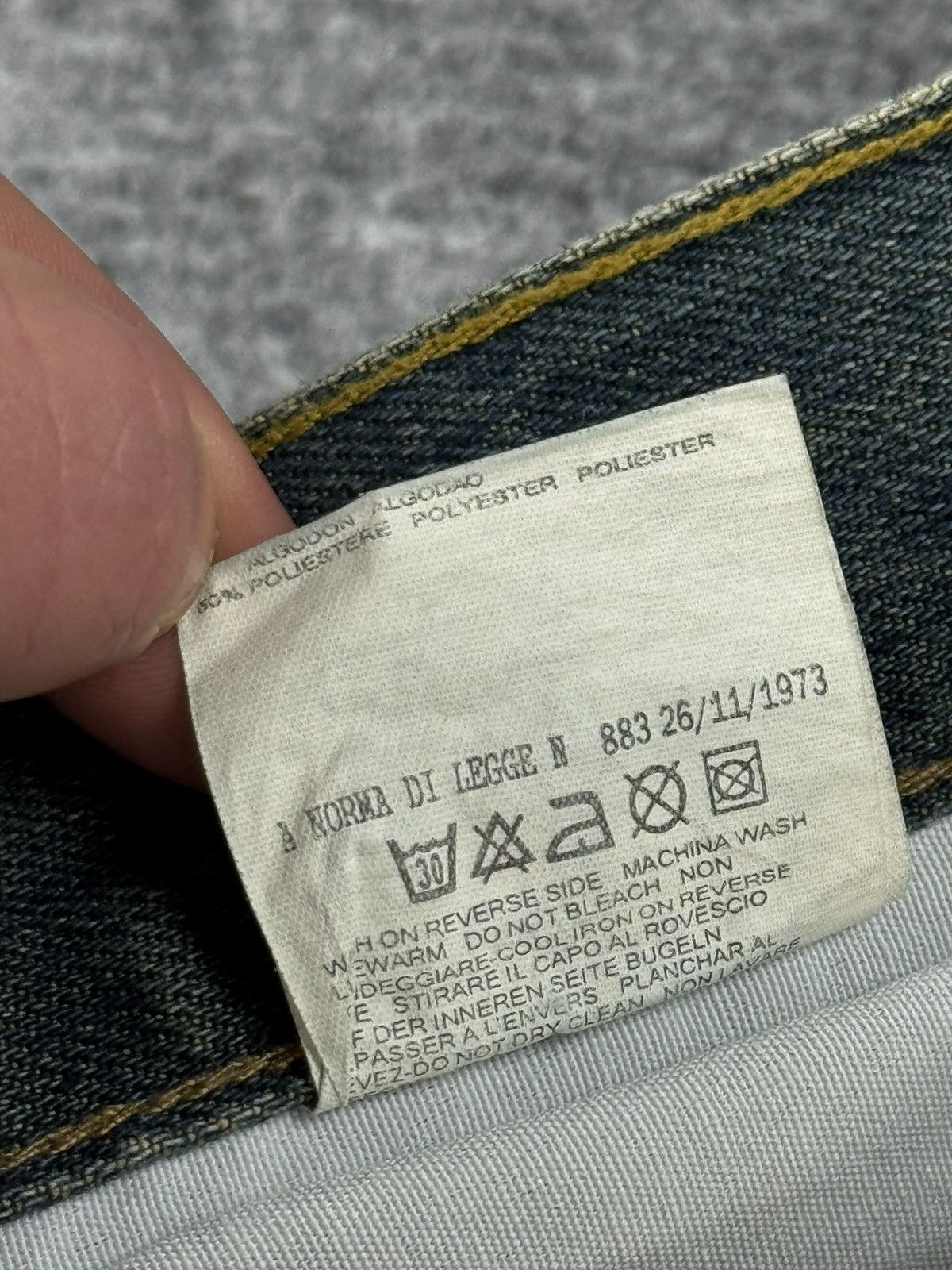 Dolce & Gabbana Vintage FW04 Dolce & Gabbana LOVE Patch Jeans Size US 33 - 16 Thumbnail
