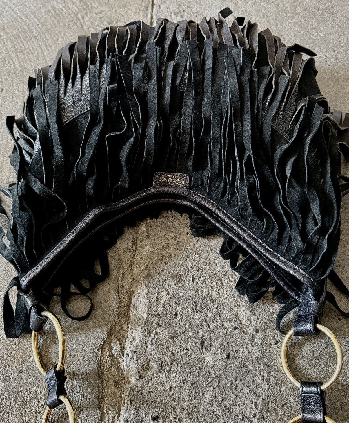 Yves Saint Laurent Archive Yves Saint Laurent - Tom Ford - 2002 Fringe Mombasa Size ONE SIZE - 11 Thumbnail