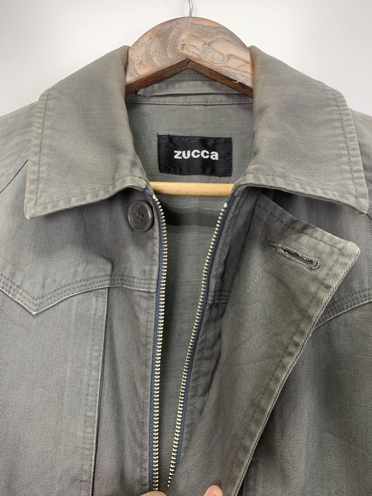Designer × Issey Miyake × Zucca Vintage Zucca cotton jacket Size US M / EU 48-50 / 2 - 10 Thumbnail