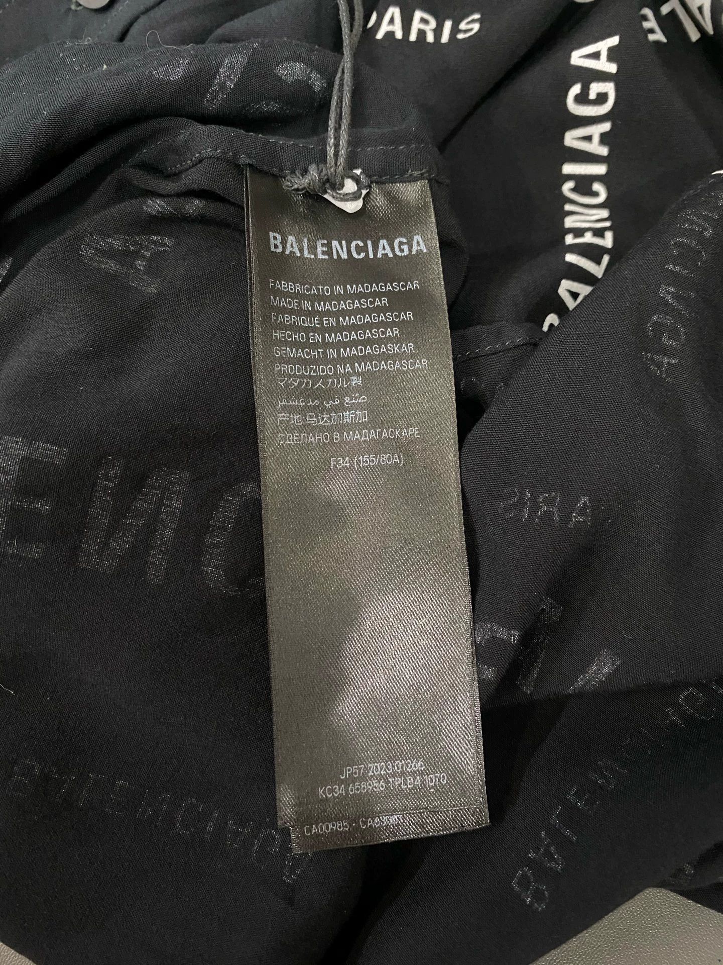 Balenciaga Balenciaga women’s long sleeve shirt FR 34 new Size XS / US 0-2 / IT 36-38 - 6 Thumbnail