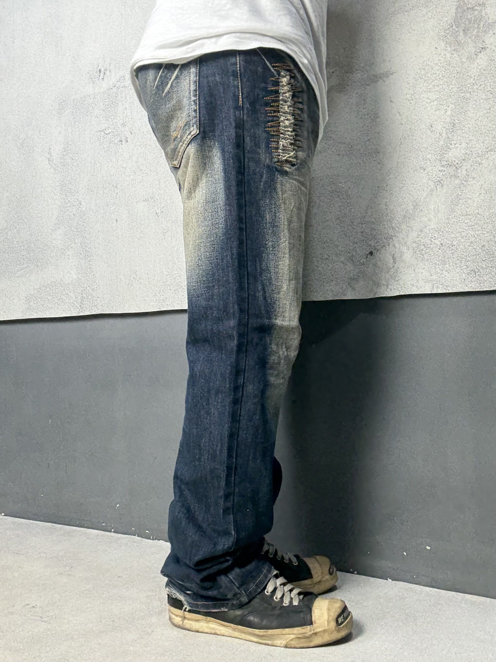 Sean John Sean John Y2K Distressed Denim Size US 34 / EU 50 - 2 Thumbnail