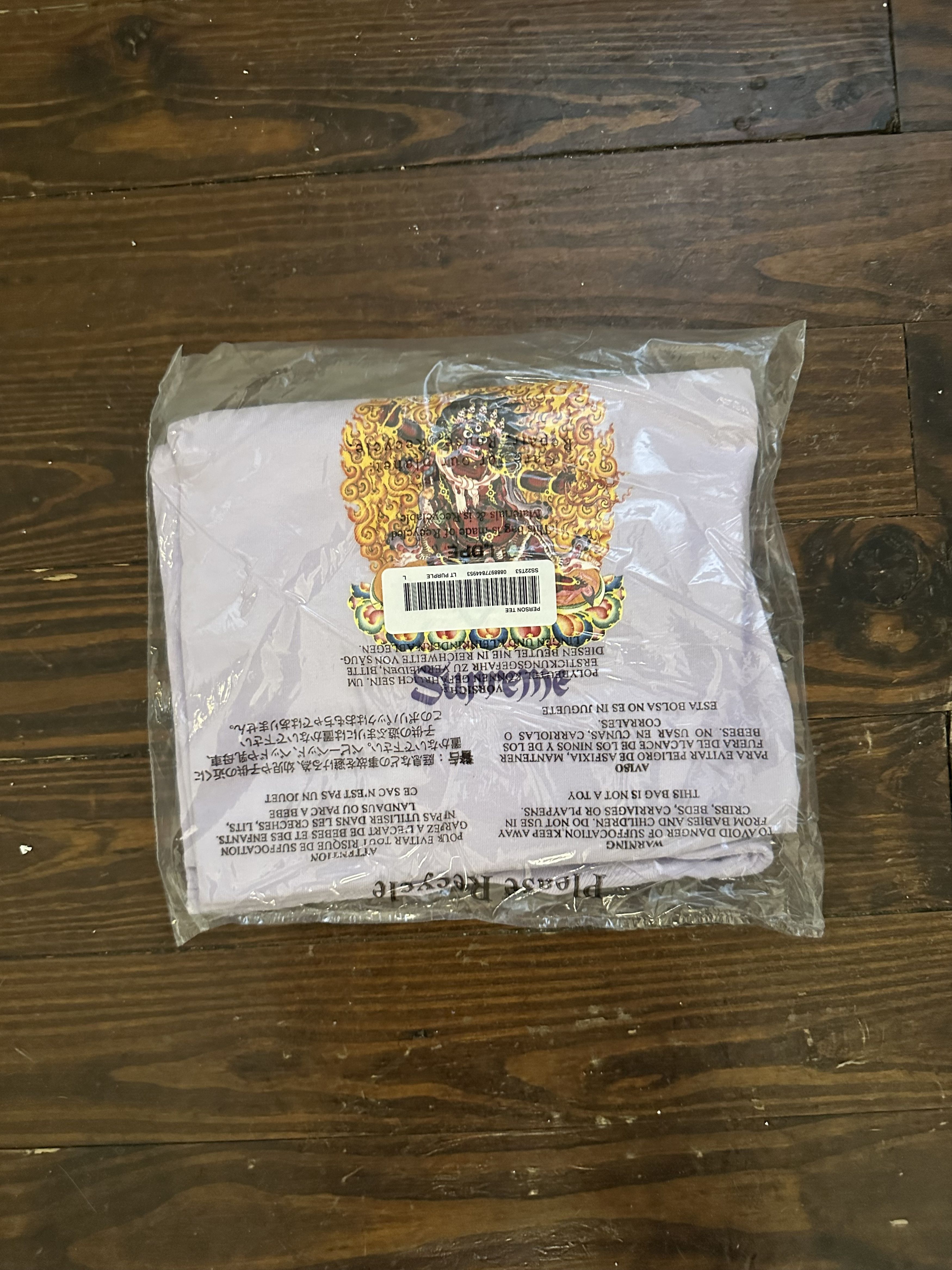 Supreme Supreme Person Tee SS22 Size US L / EU 52-54 / 3 - 1 Thumbnail