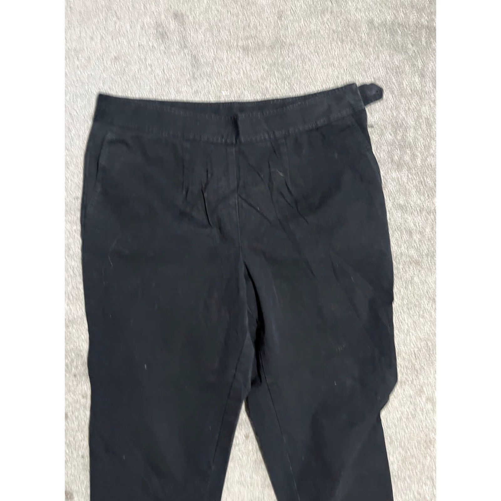 Vintage LL Bean Classic Fit Jeans 12 Regular Black Women's 5-Pocket Zipper Side Zip Cotton Spandex Jeans Vintage No Size ONE SIZE - 2 Thumbnail
