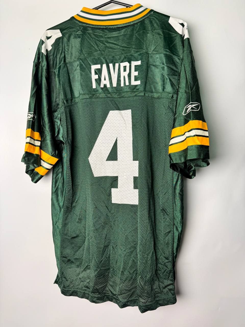 NFL × Reebok × Vintage Vintage Brett Favre Green Bay Packers NFL Football Jersey Size US M / EU 48-50 / 2 - 2 Thumbnail