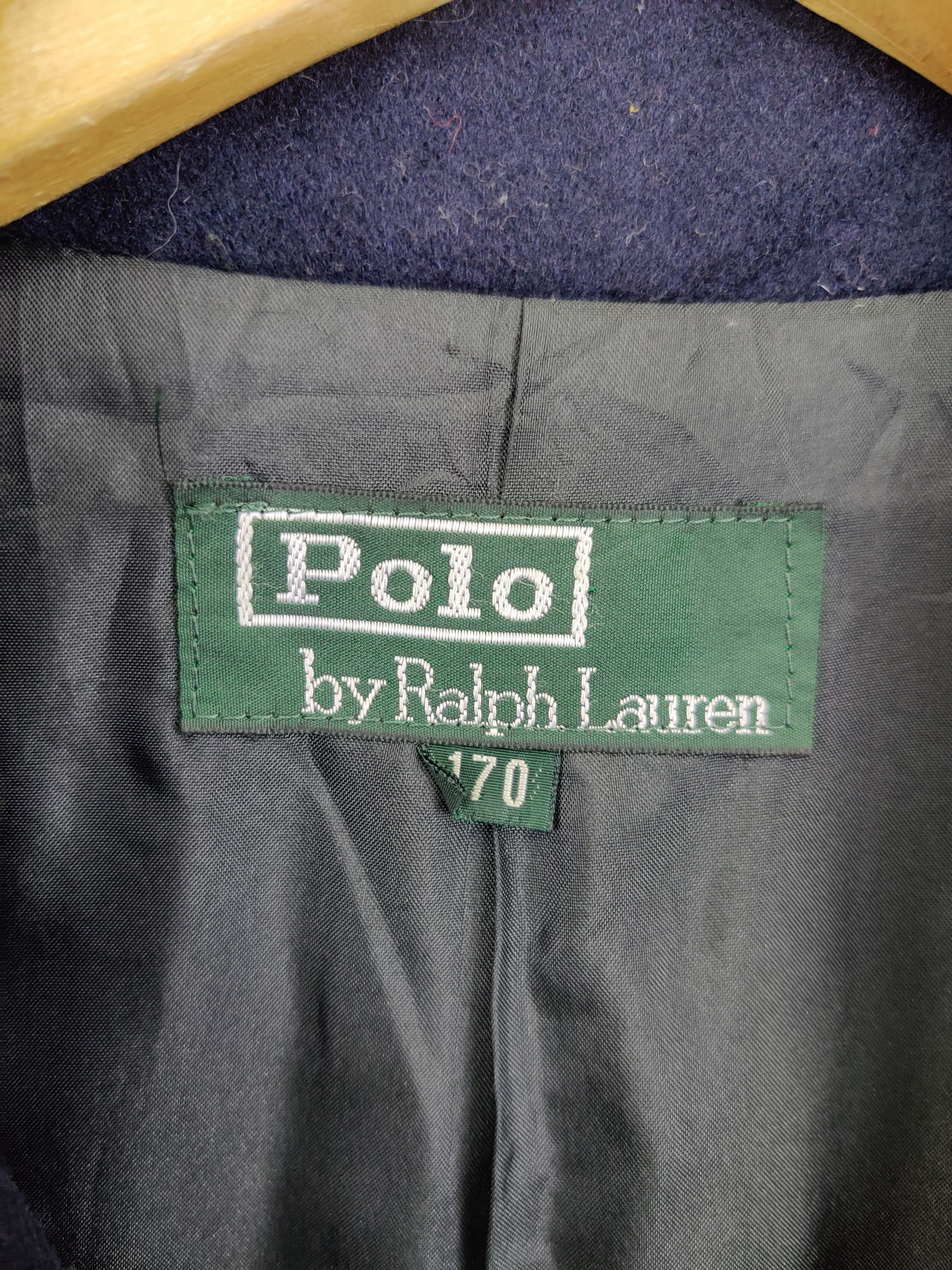 Polo Ralph Lauren Vintage Polo Ralph Lauren Double Breasted Wool Coat Size US M / EU 48-50 / 2 - 10 Thumbnail