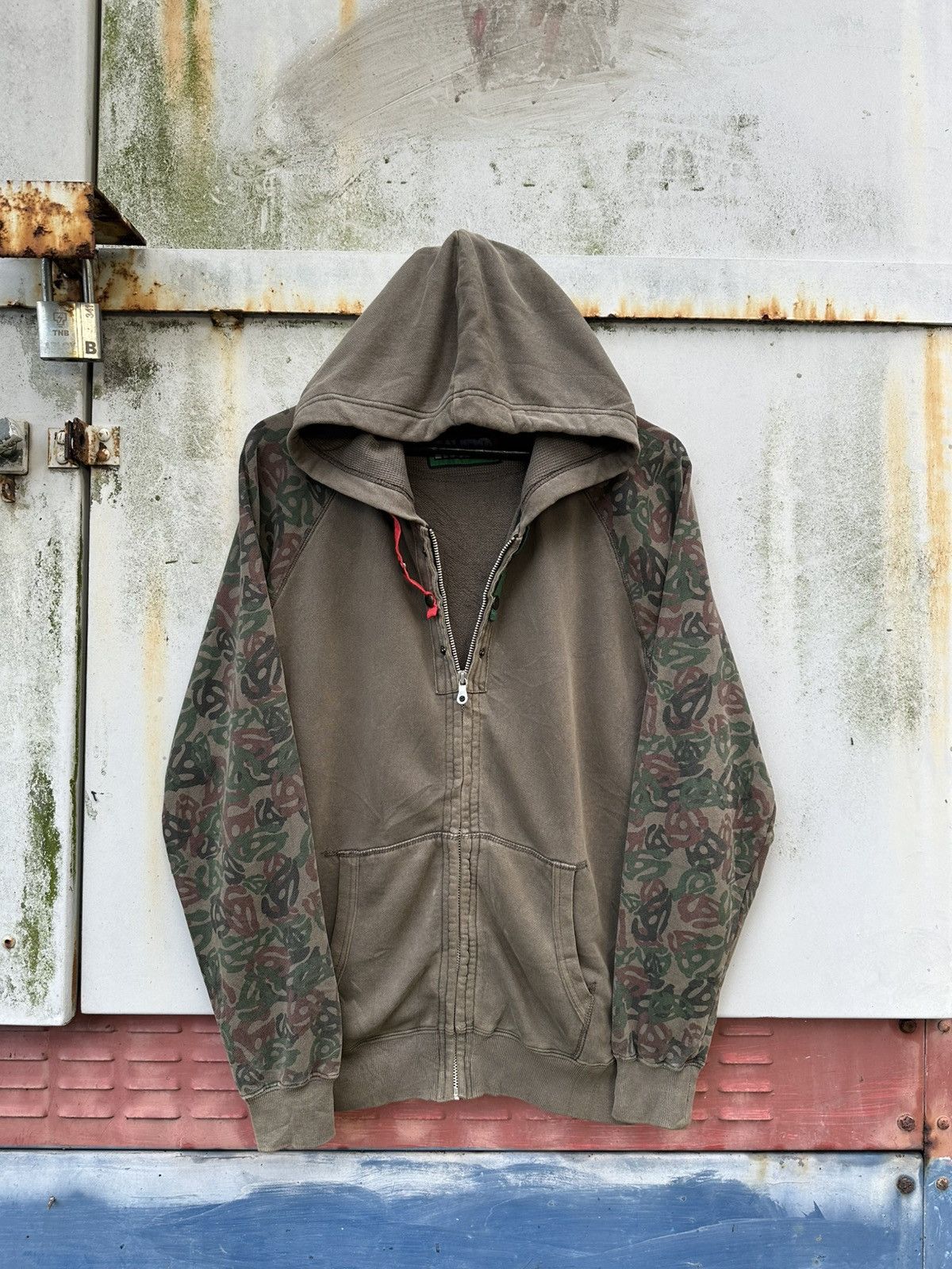 Avirex 👹Vintage Avirex X MBO Camo Zipper Hoodie Size US M / EU 48-50 / 2 - 3 Thumbnail