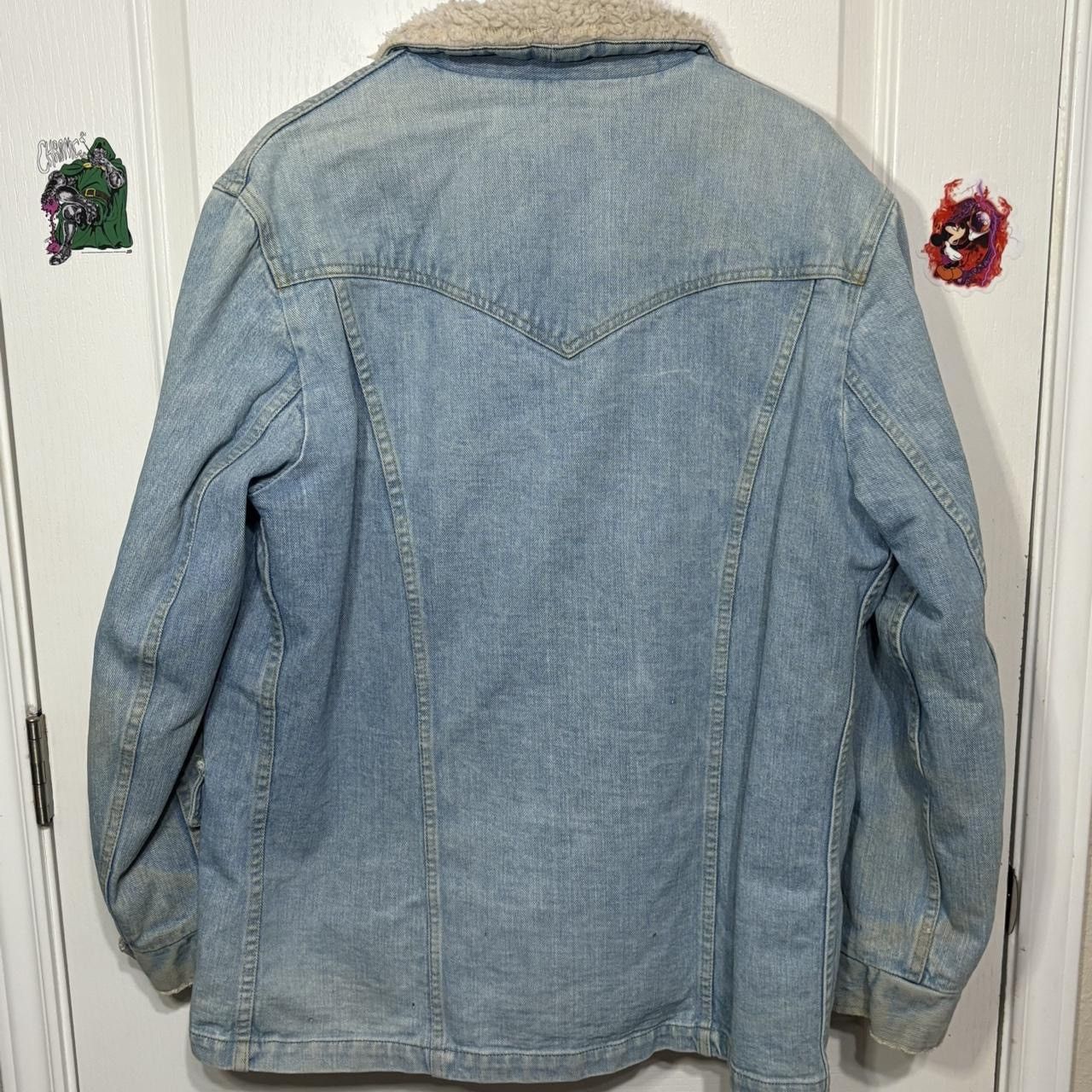 Lee Vintage Lee Denim Storm Rider Jacket Size US XL / EU 56 / 4 - 4 Thumbnail