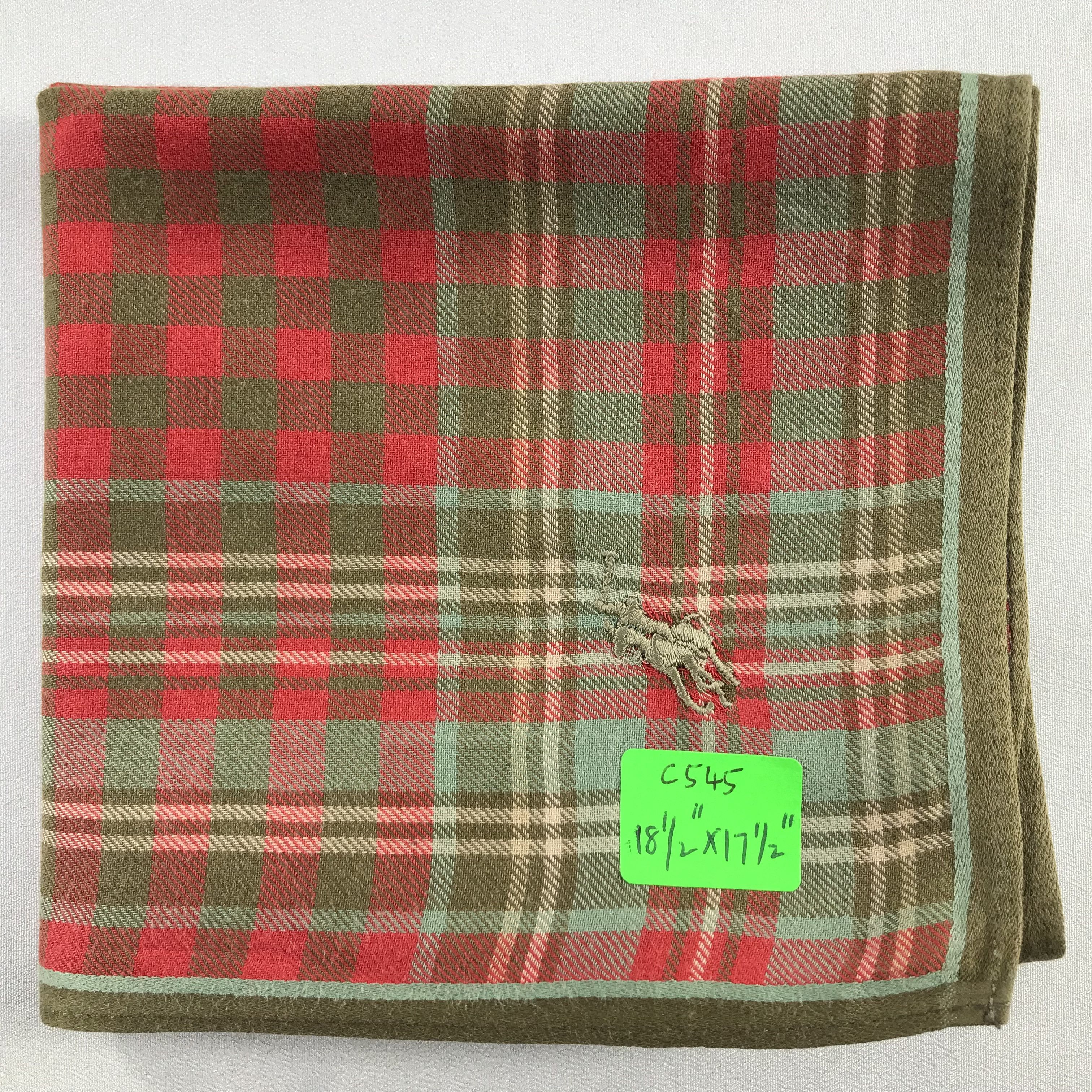 Polo Ralph Lauren Polo Ralph Lauren Handkerchief / Bandana / Neckerchief C545 Size ONE SIZE - 7 Thumbnail
