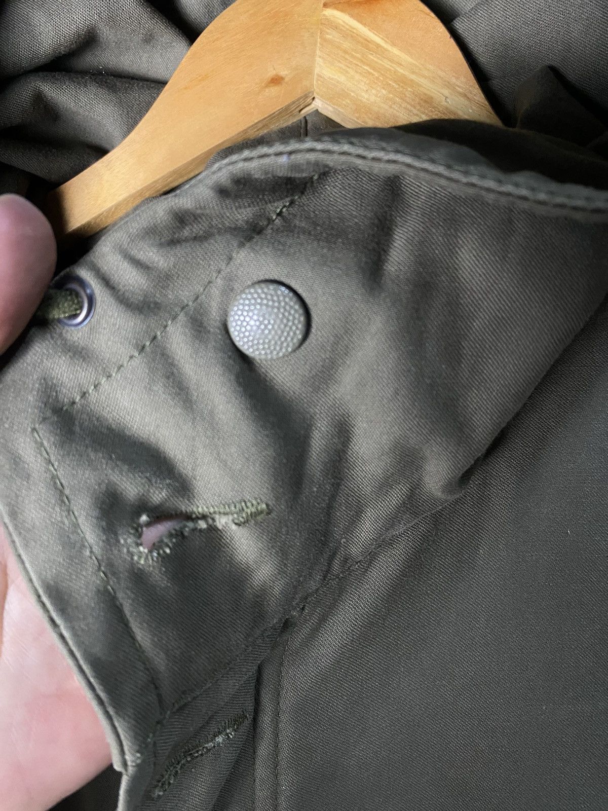Vintage Vintage OG 1994 Army Parkas Hoodie Jacket Size US L / EU 52-54 / 3 - 11 Thumbnail