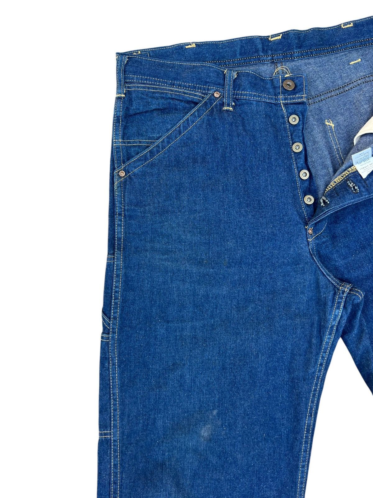 Lee Vintage 90s Lee Jelt Denim Sanforized Denim Work Jeans Size US 34 / EU 50 - 5 Thumbnail