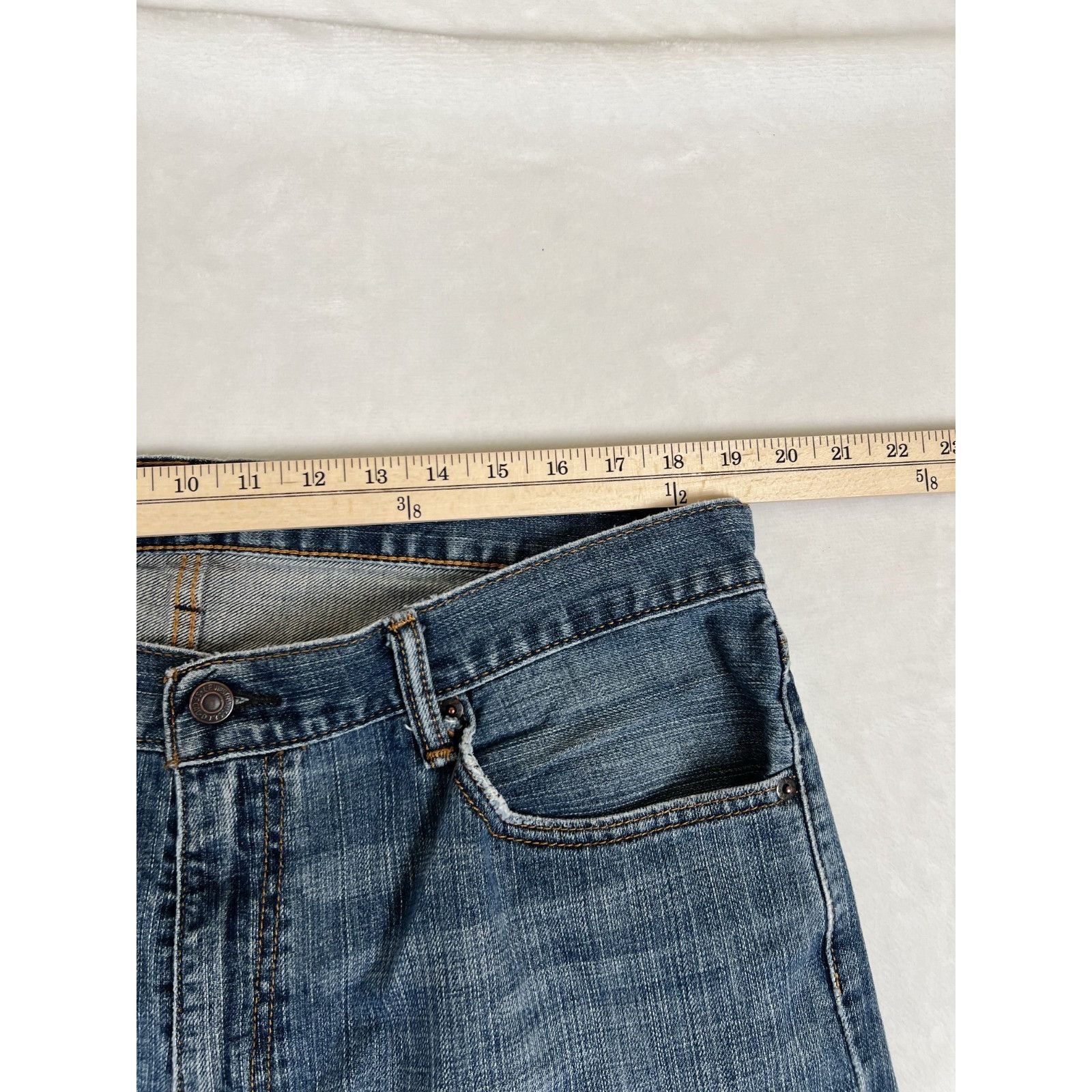 Levi's Levi's 559 Jeans Blue Comfort Fit Relaxed Straight Denim Cla Size US 38 / EU 54 - 3 Thumbnail