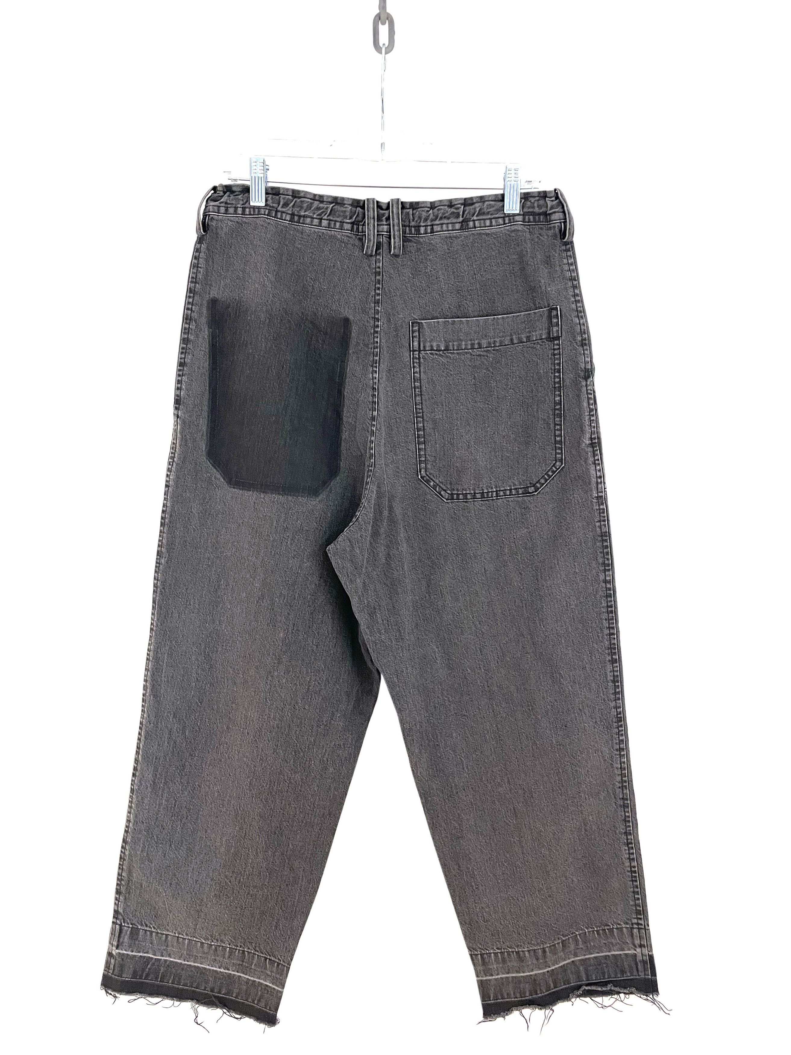 Yohji Yamamoto Yohji Yamamoto Raw Hem Denim Size US 34 / EU 50 - 4 Thumbnail
